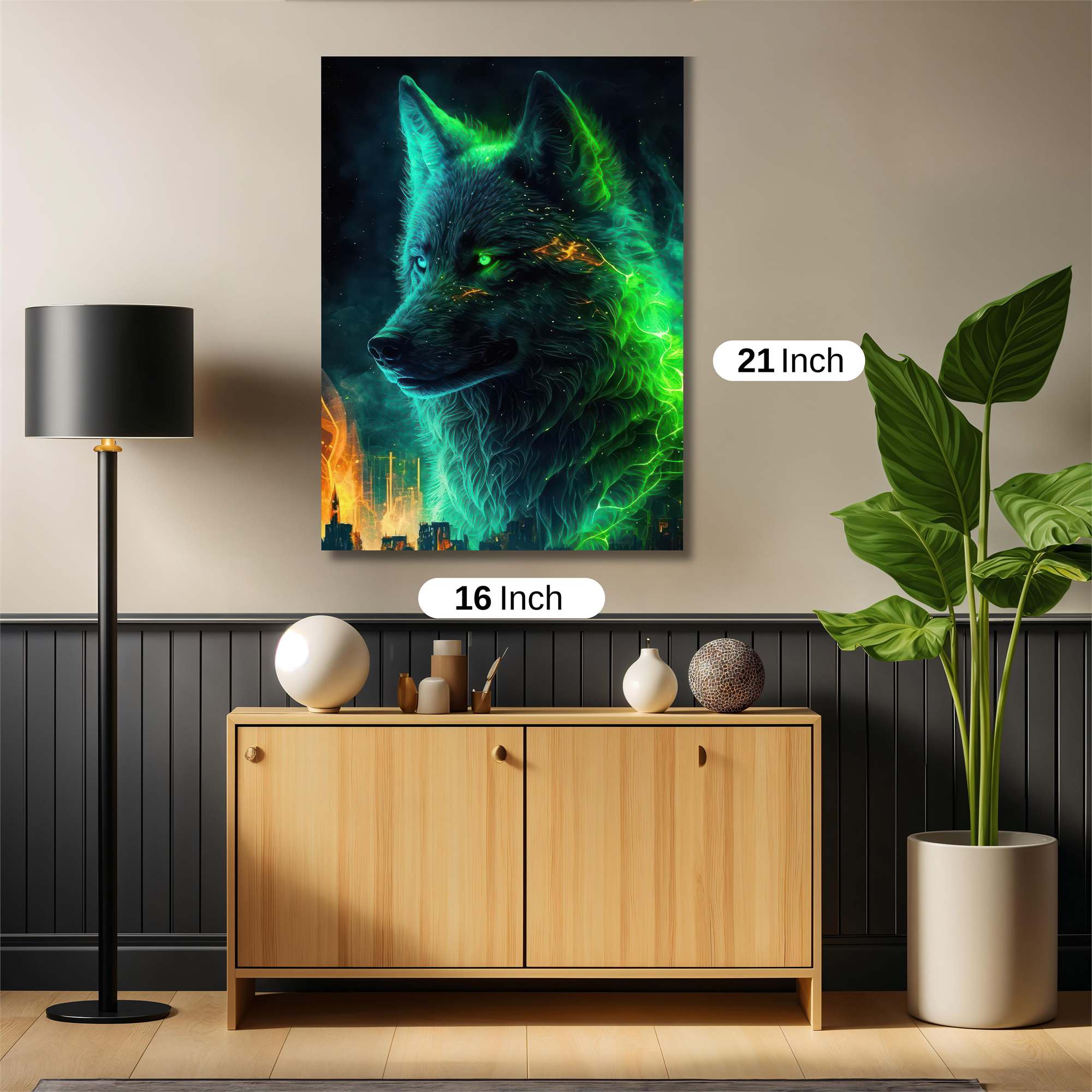 Lunar Glow Safe Wall Magnetic / M