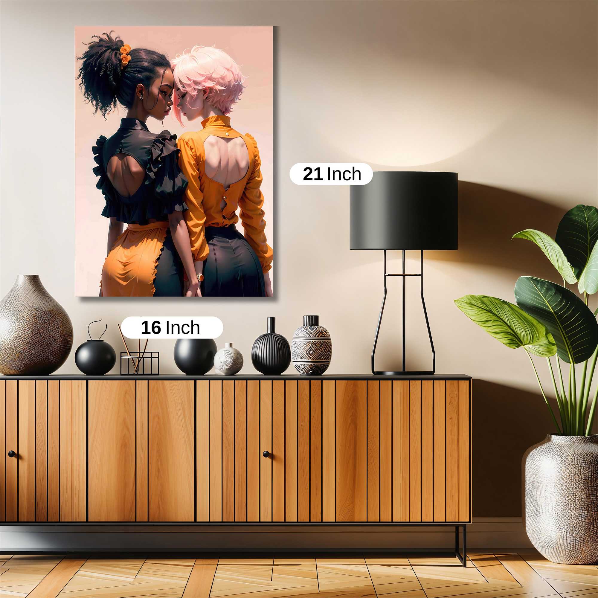 Contrast Elegance Safe Wall Magnetic / M