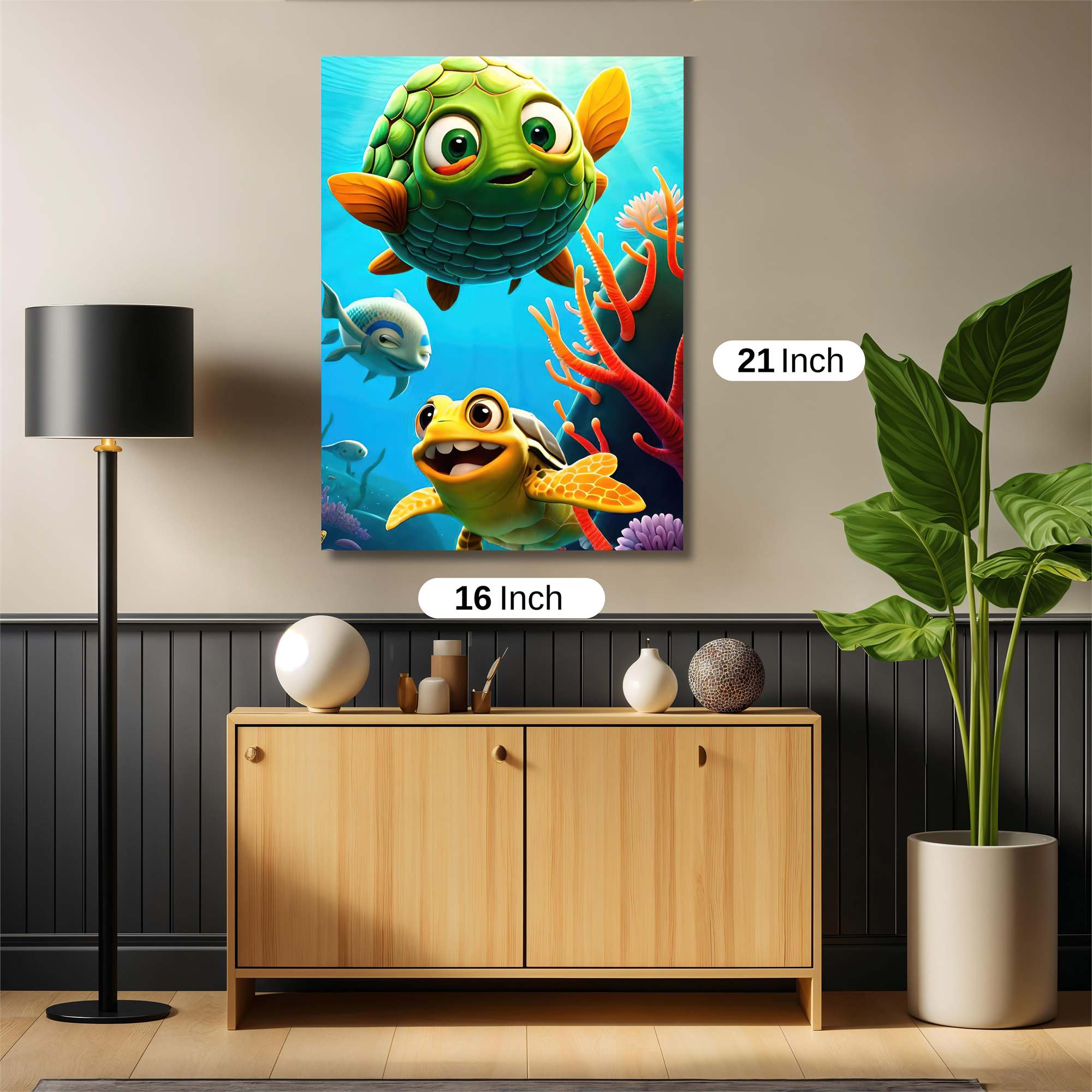 TurtleJoy Safe Wall Magnetic / M