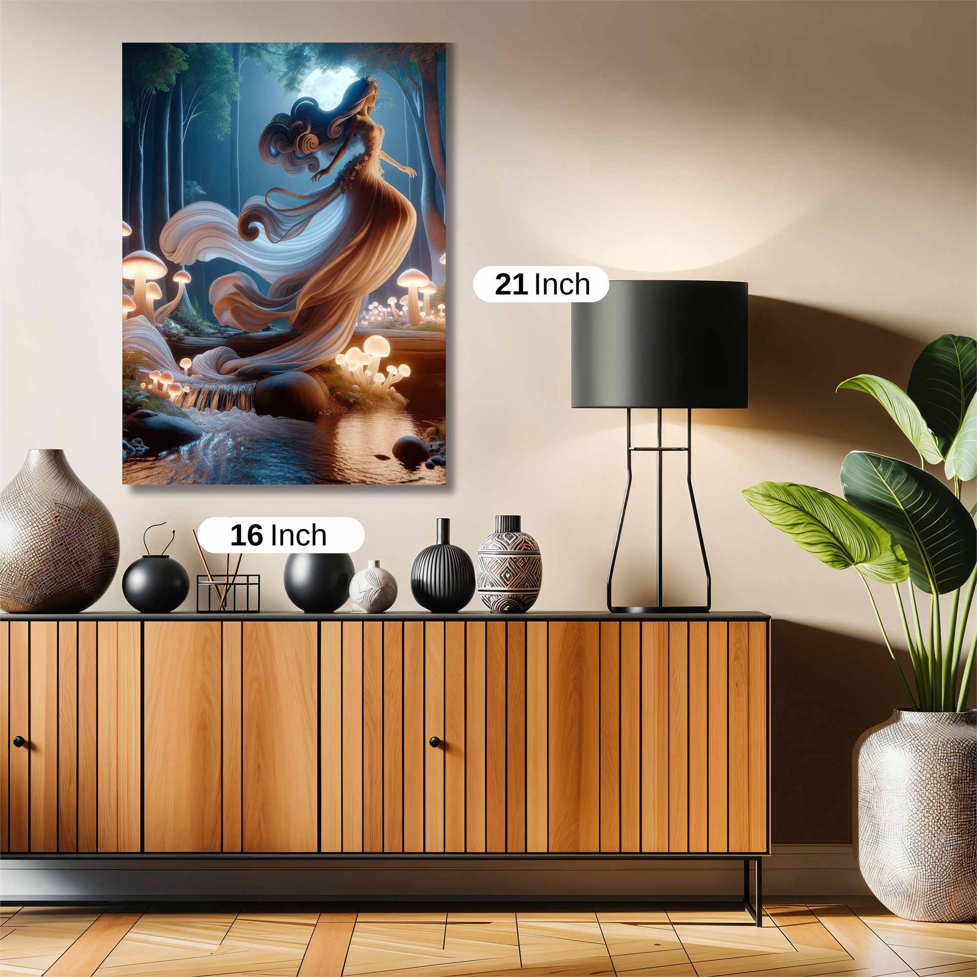 Moonlit Whimsy Safe Wall Magnetic / M
