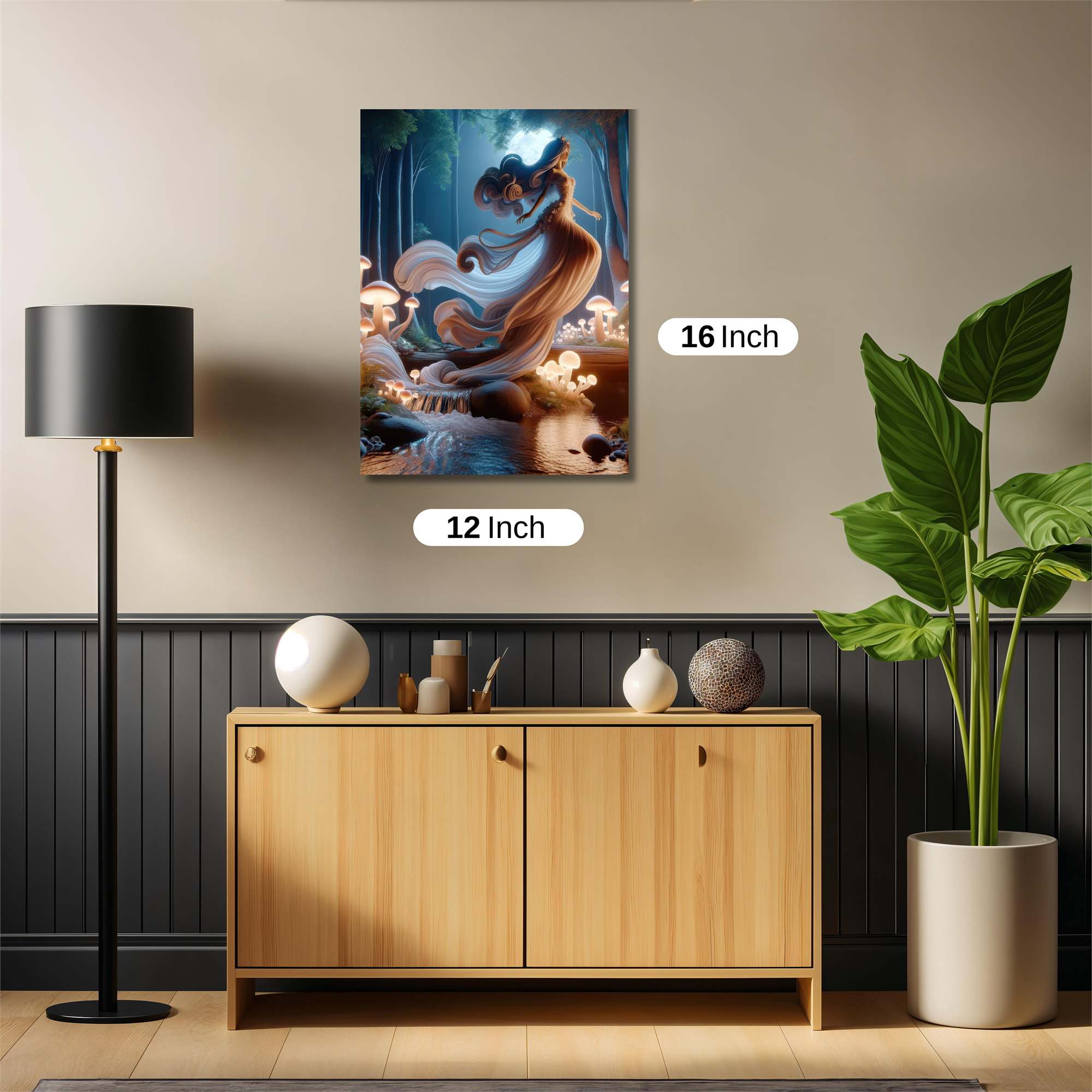 Moonlit Whimsy Safe Wall Magnetic / M