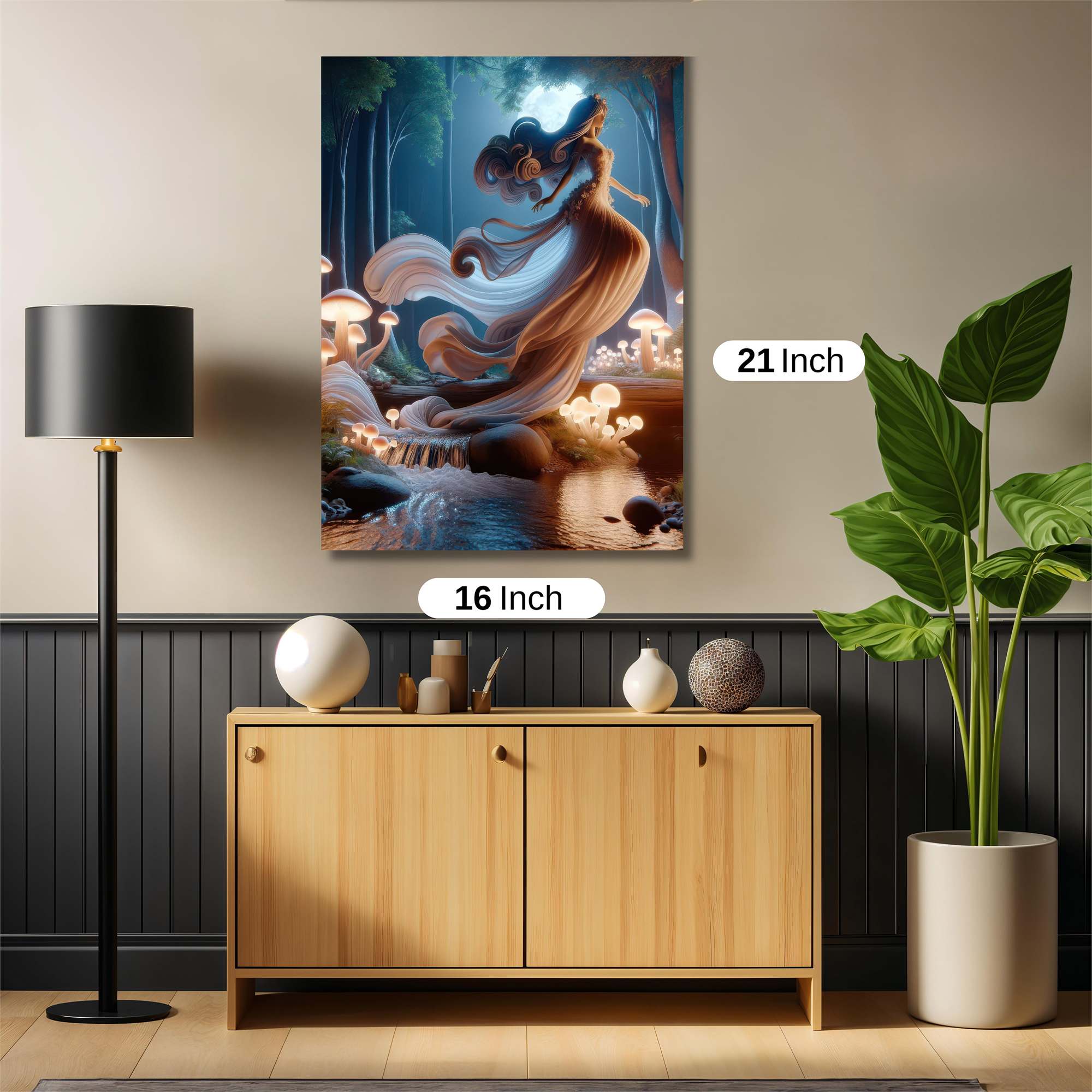 Moonlit Whimsy Safe Wall Magnetic / M