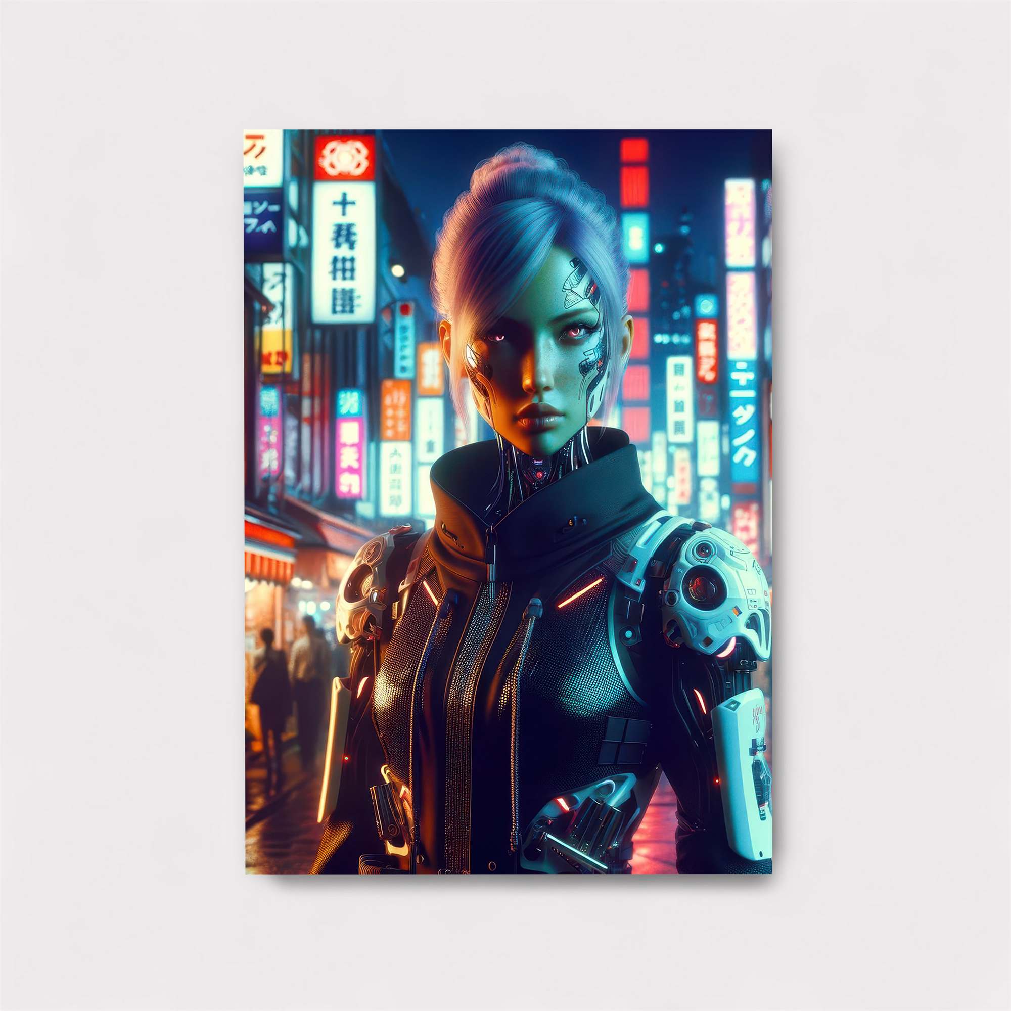 Cyber Serenity Safe Wall Magnetic / M