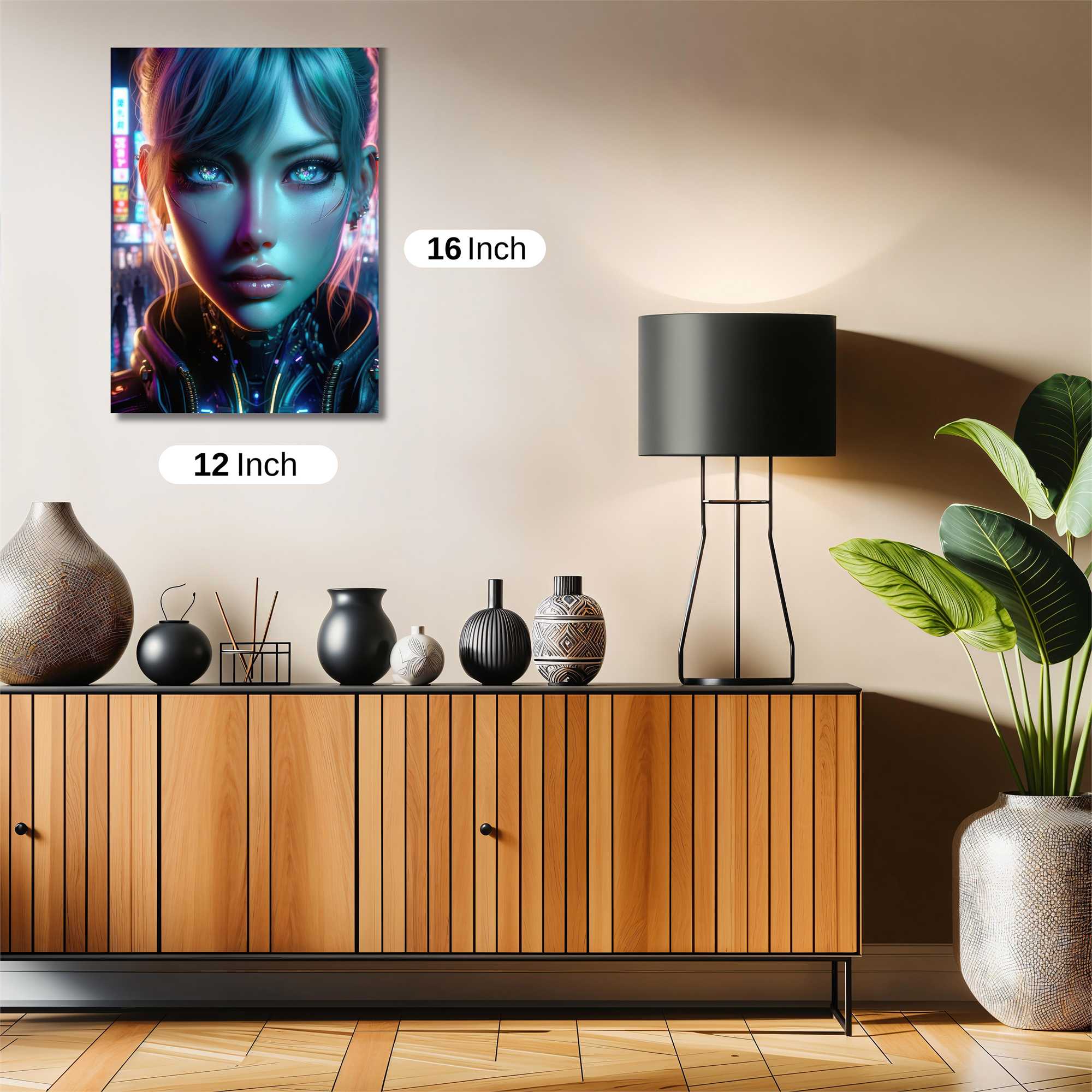 Neon Enigma Safe Wall Magnetic / M