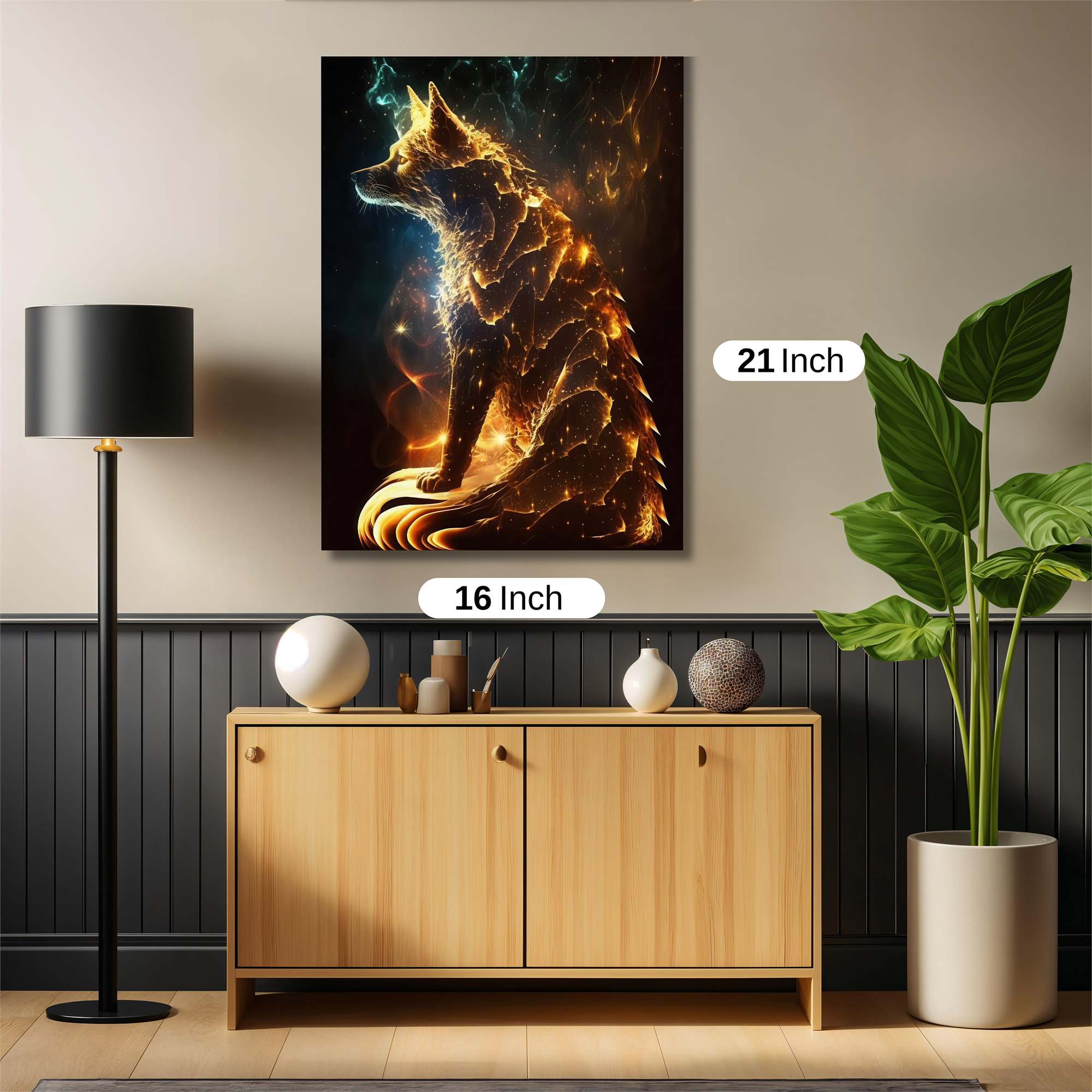 Cosmic Fox Safe Wall Magnetic / M