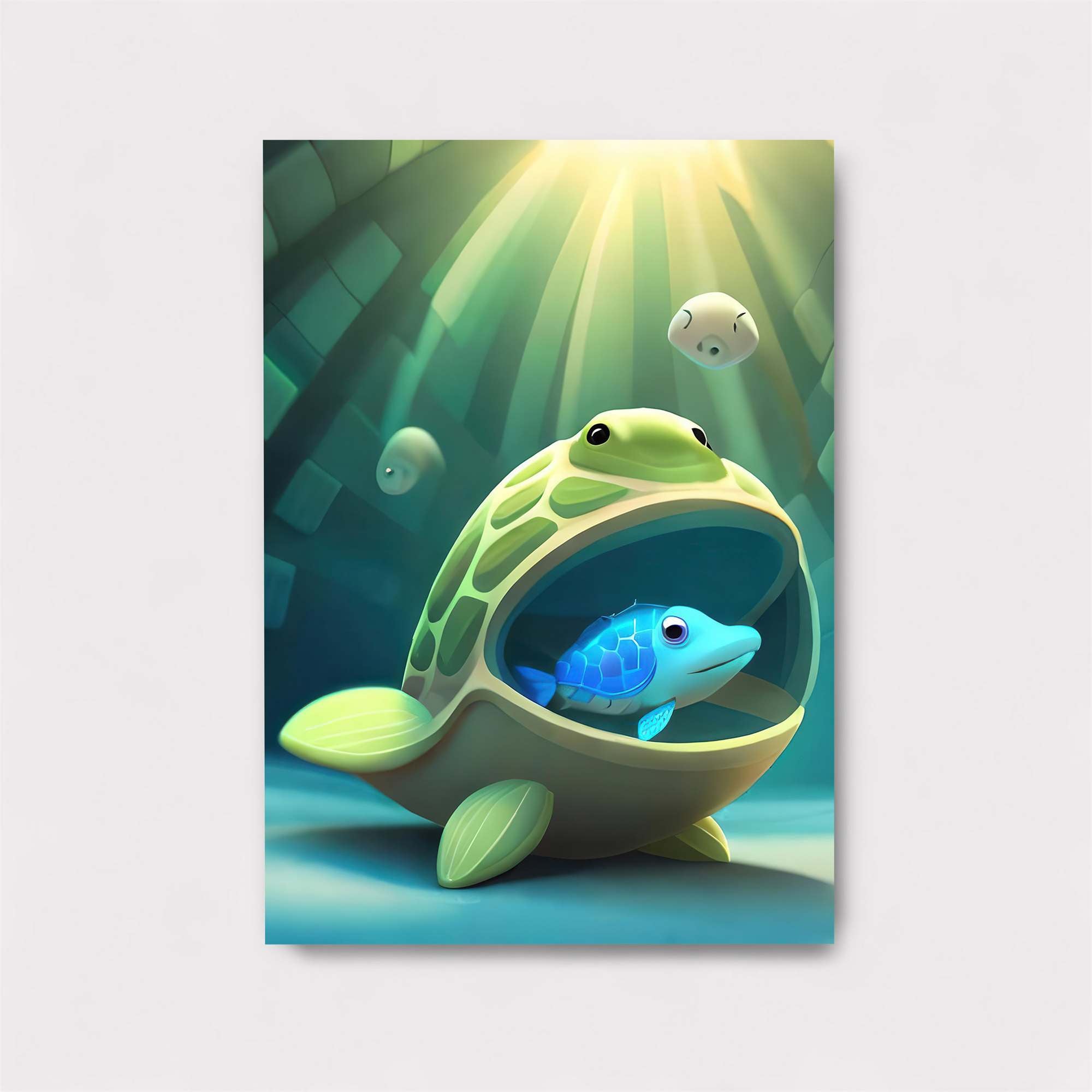 Turtle Sanctuary Safe Wall Magnetic / M