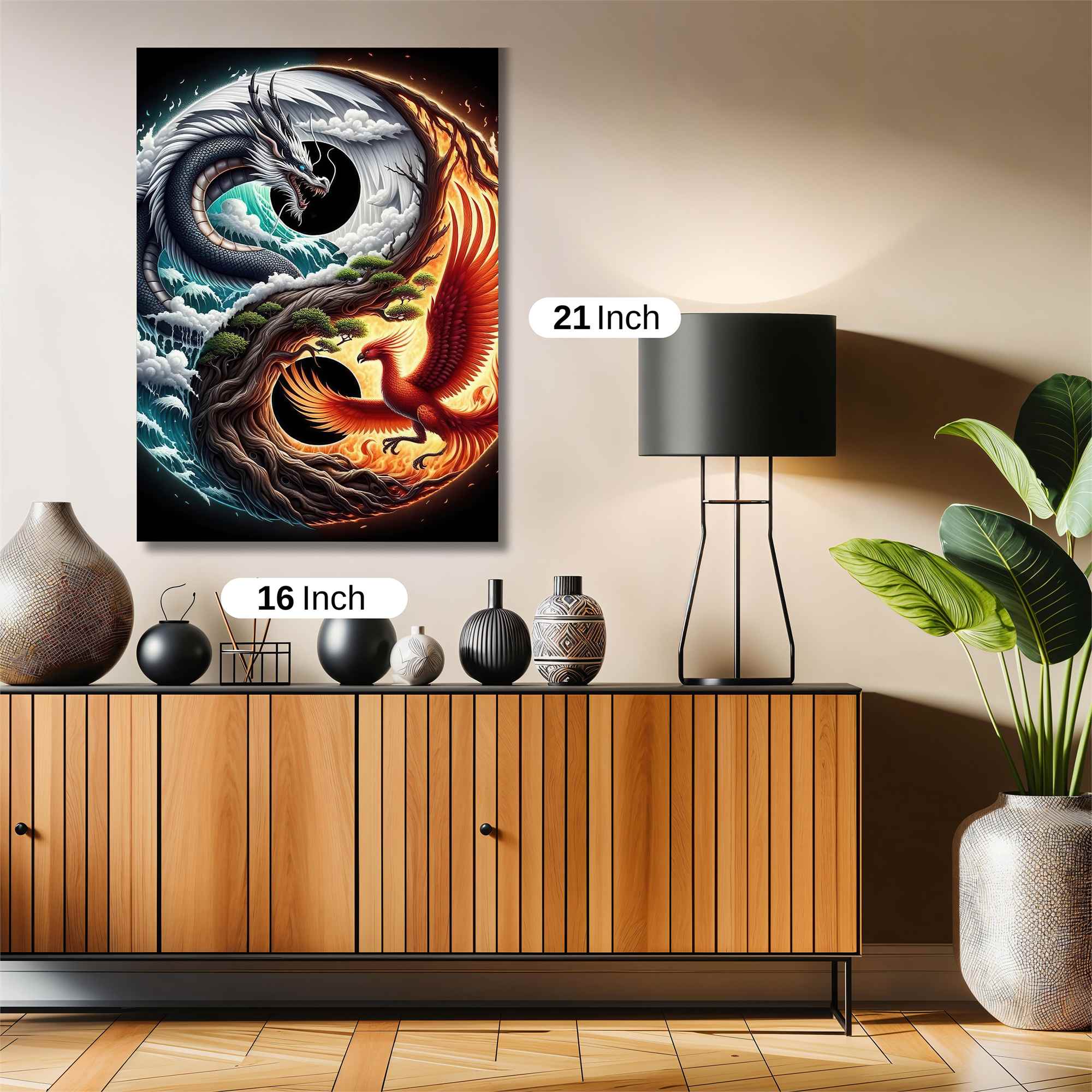 Dragon Serenity Safe Wall Magnetic / M