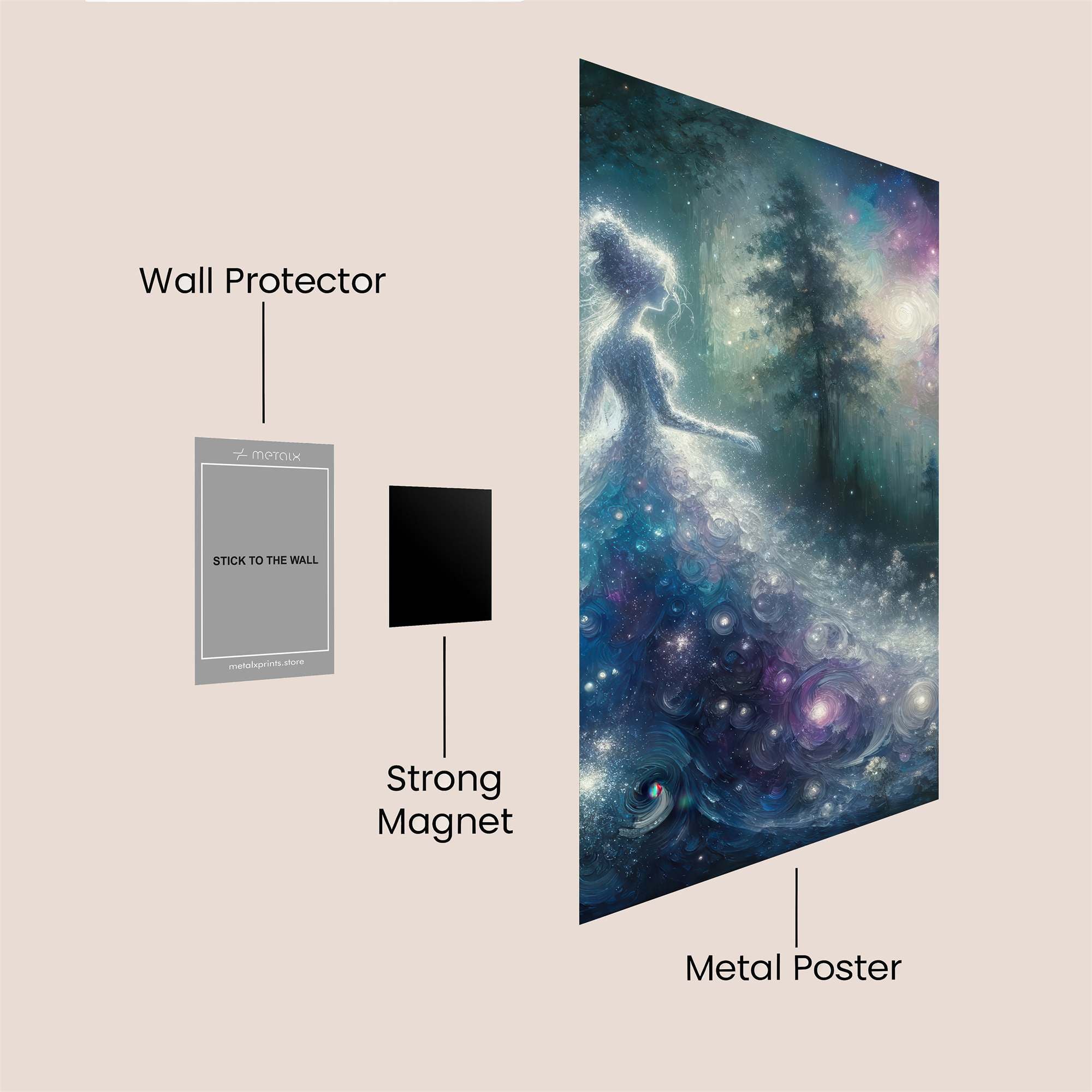Luna Enchantress Safe Wall Magnetic / M
