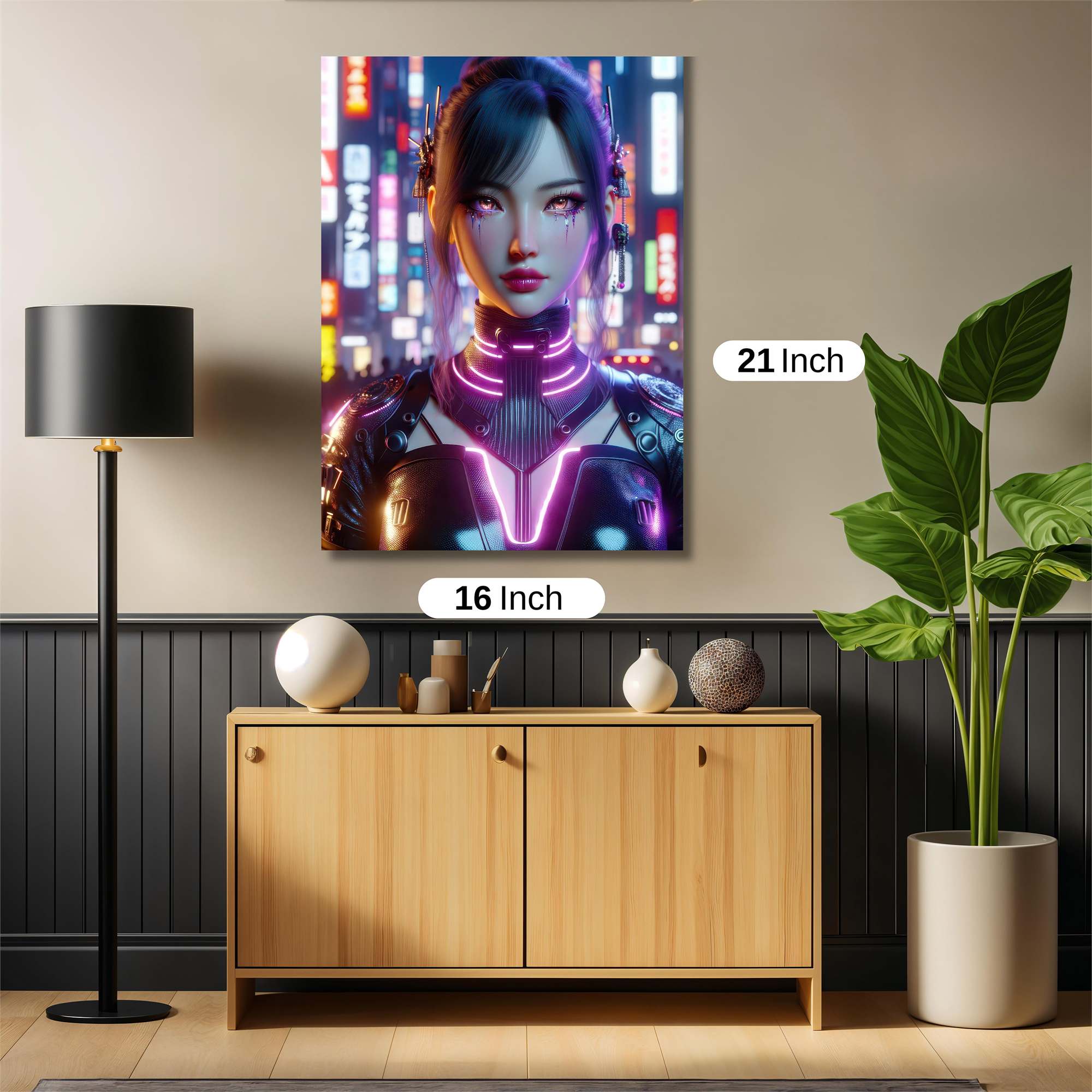 Neon Empress Safe Wall Magnetic / M