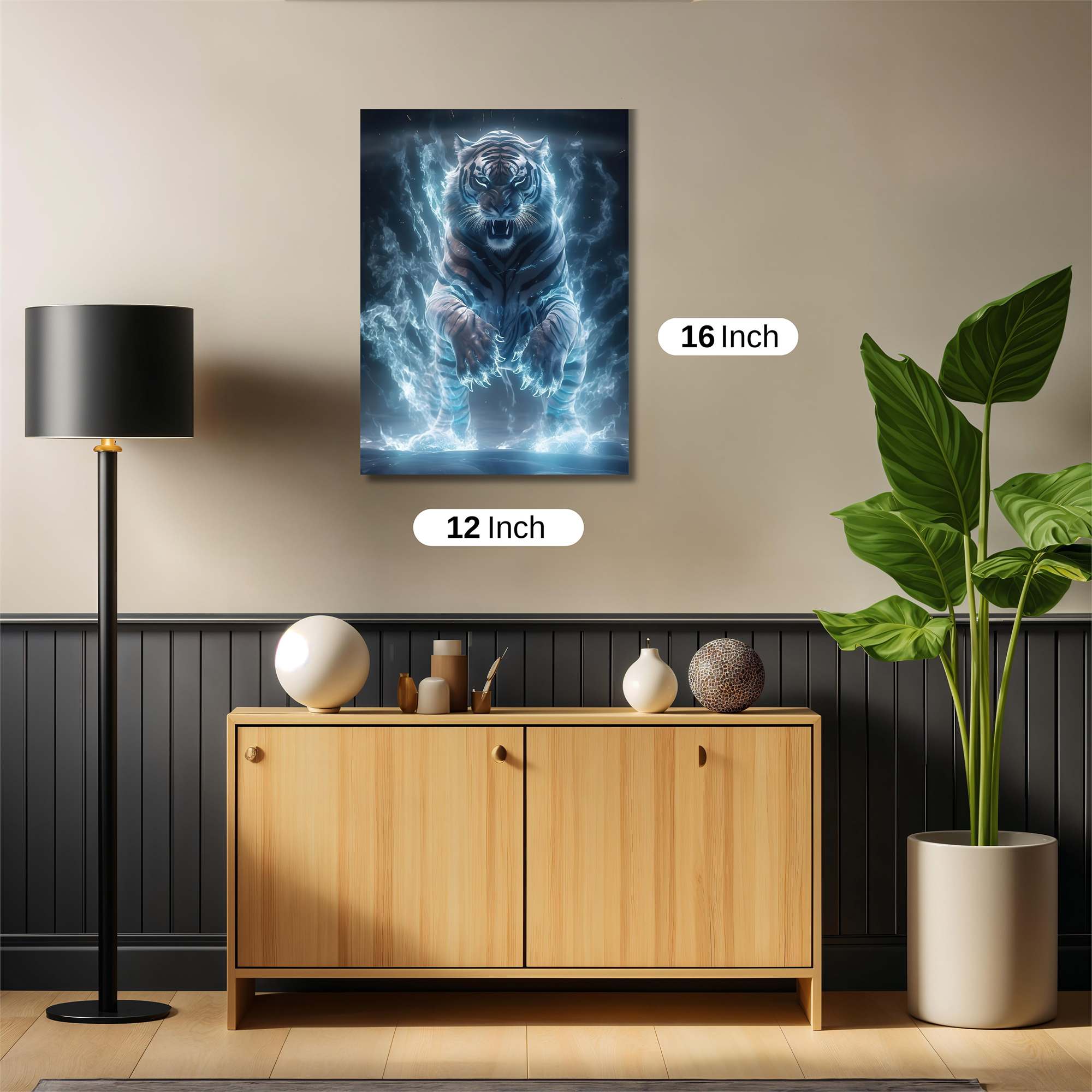 Tiger Tempest Safe Wall Magnetic / M