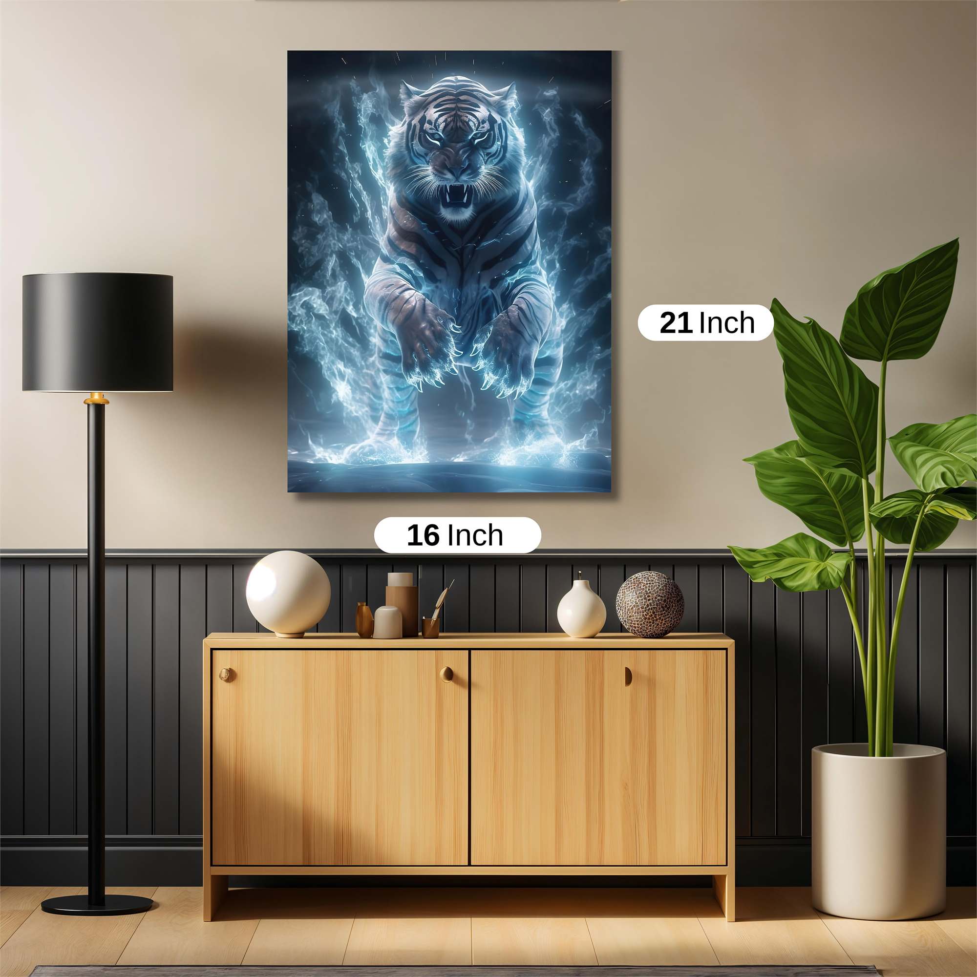 Tiger Tempest Safe Wall Magnetic / M