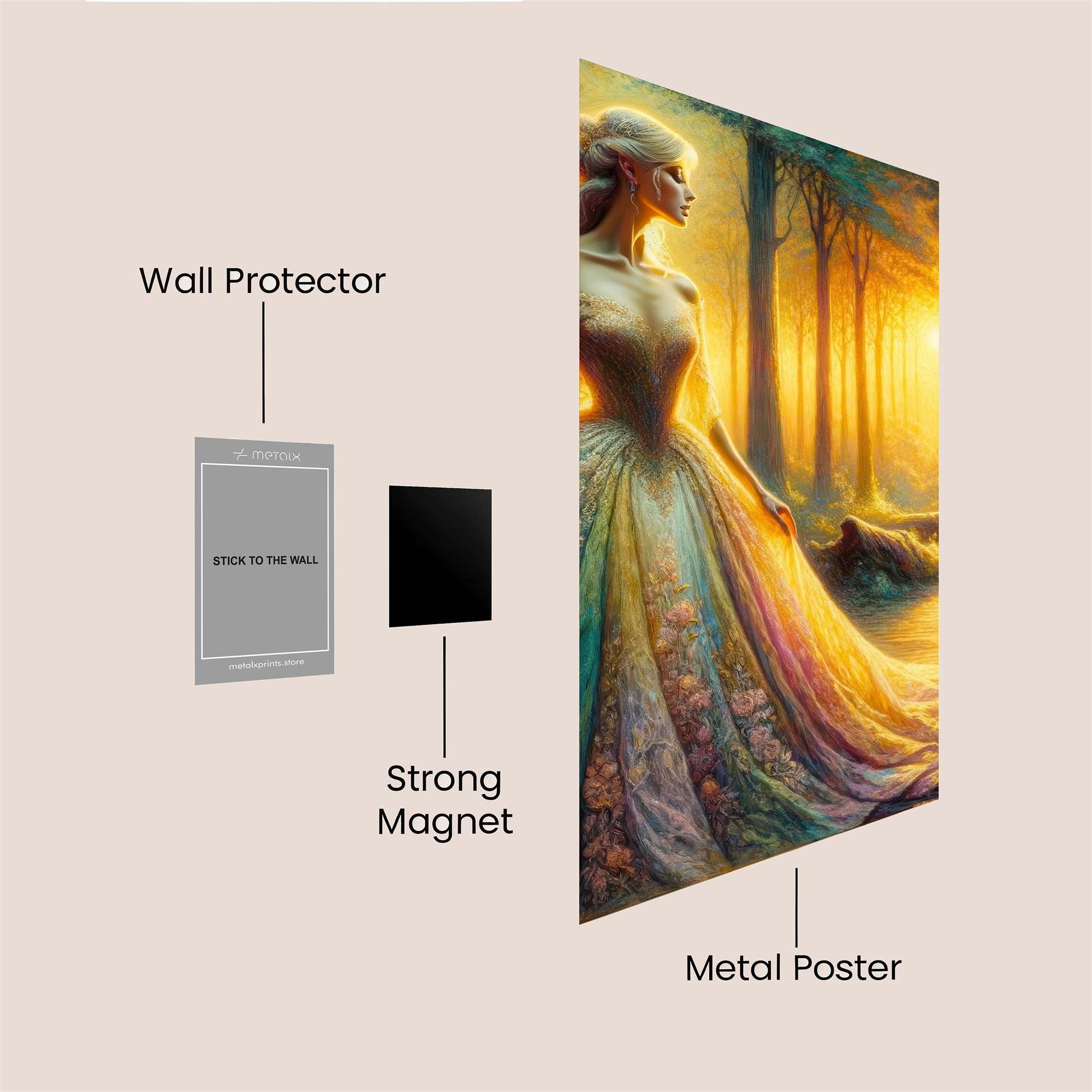 Enchanted Serenity Safe Wall Magnetic / M