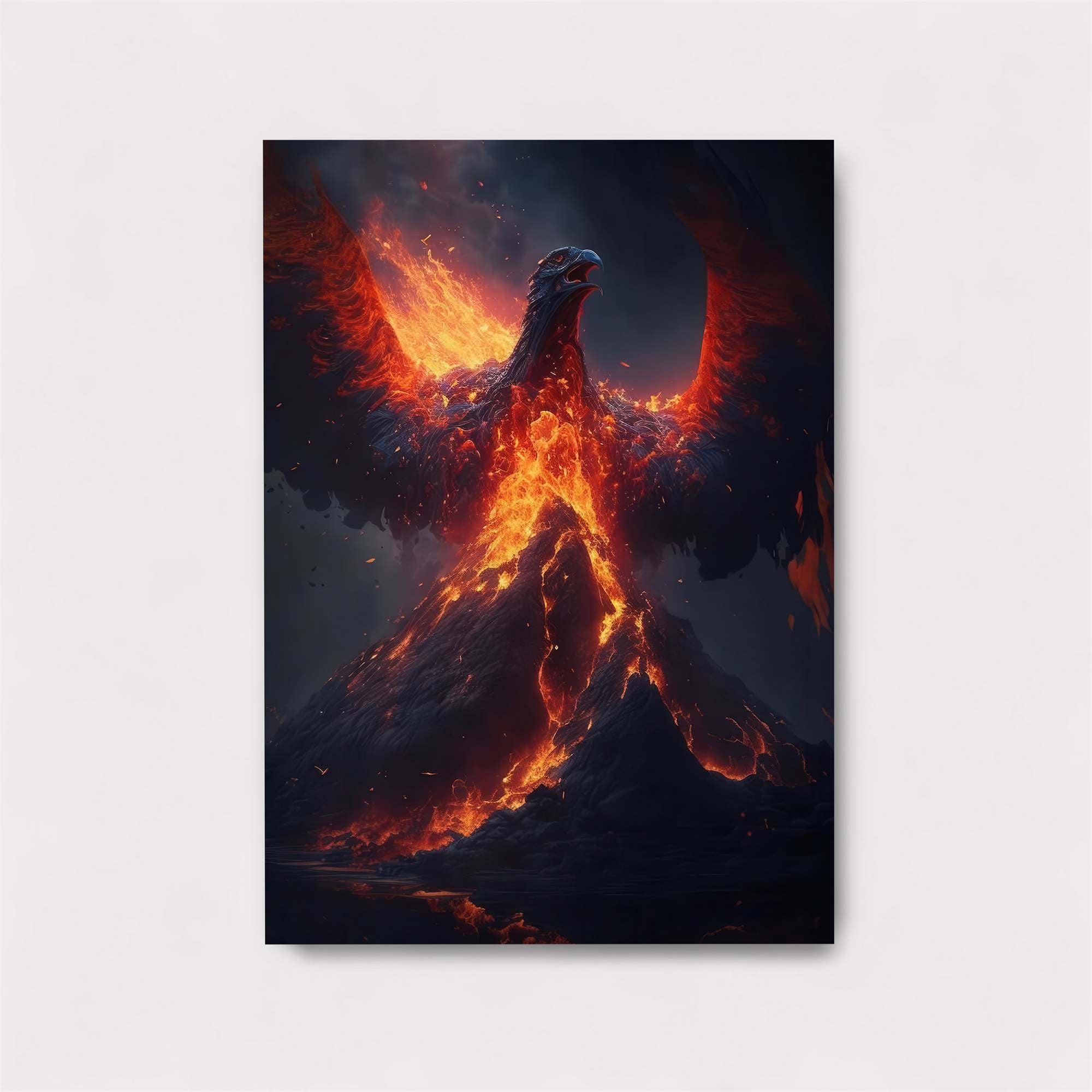 Phoenix Rebirth Safe Wall Magnetic / M