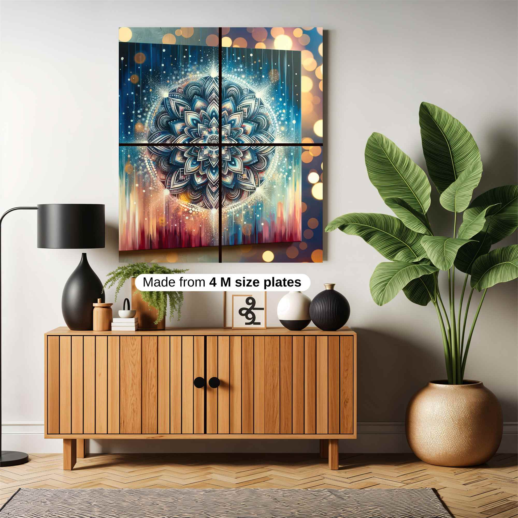 Mandala Radiance Safe Wall Magnetic / M