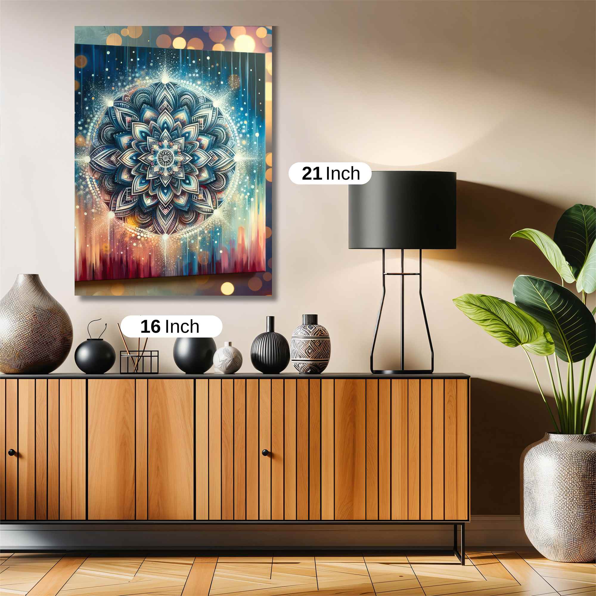 Mandala Radiance Safe Wall Magnetic / M