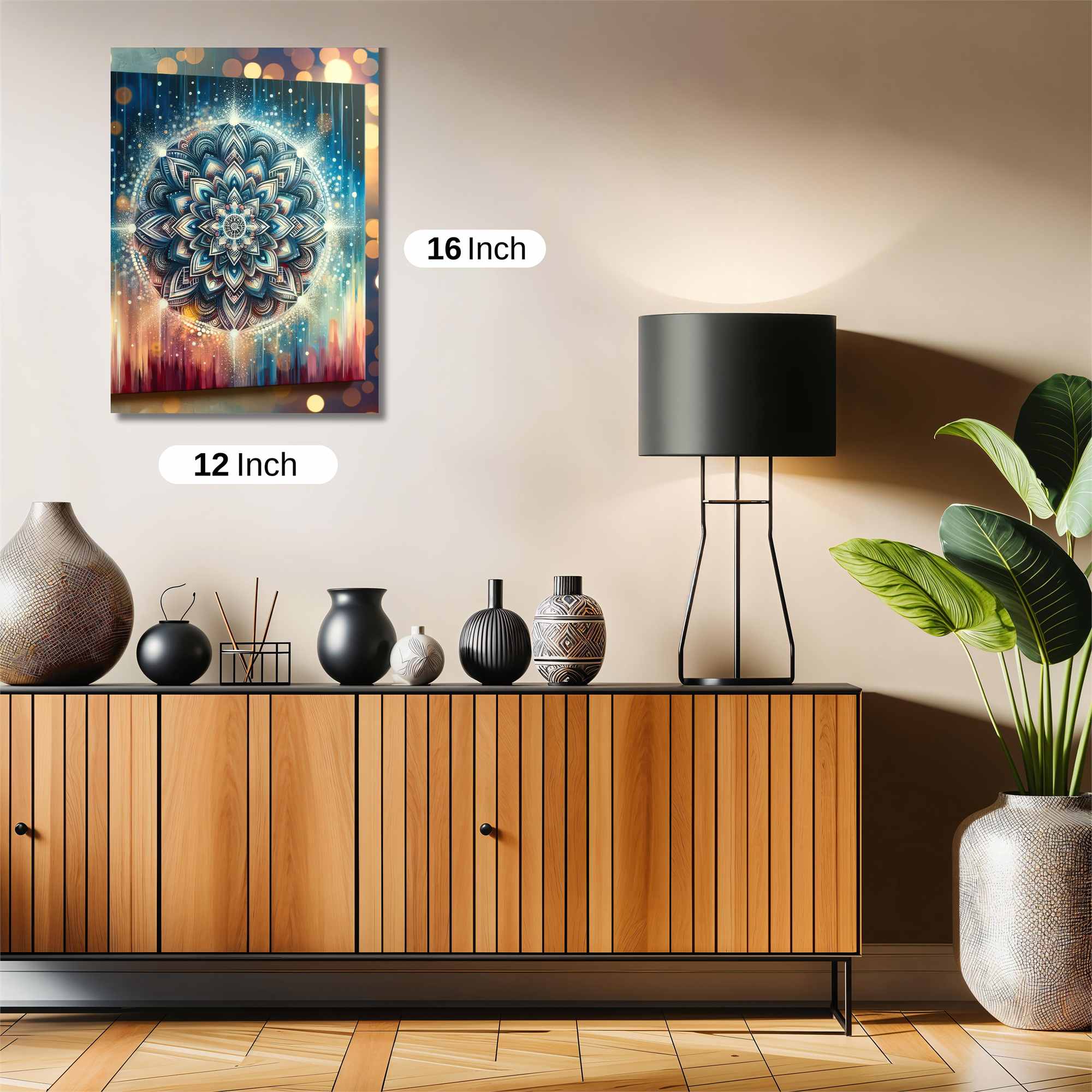 Mandala Radiance Safe Wall Magnetic / M