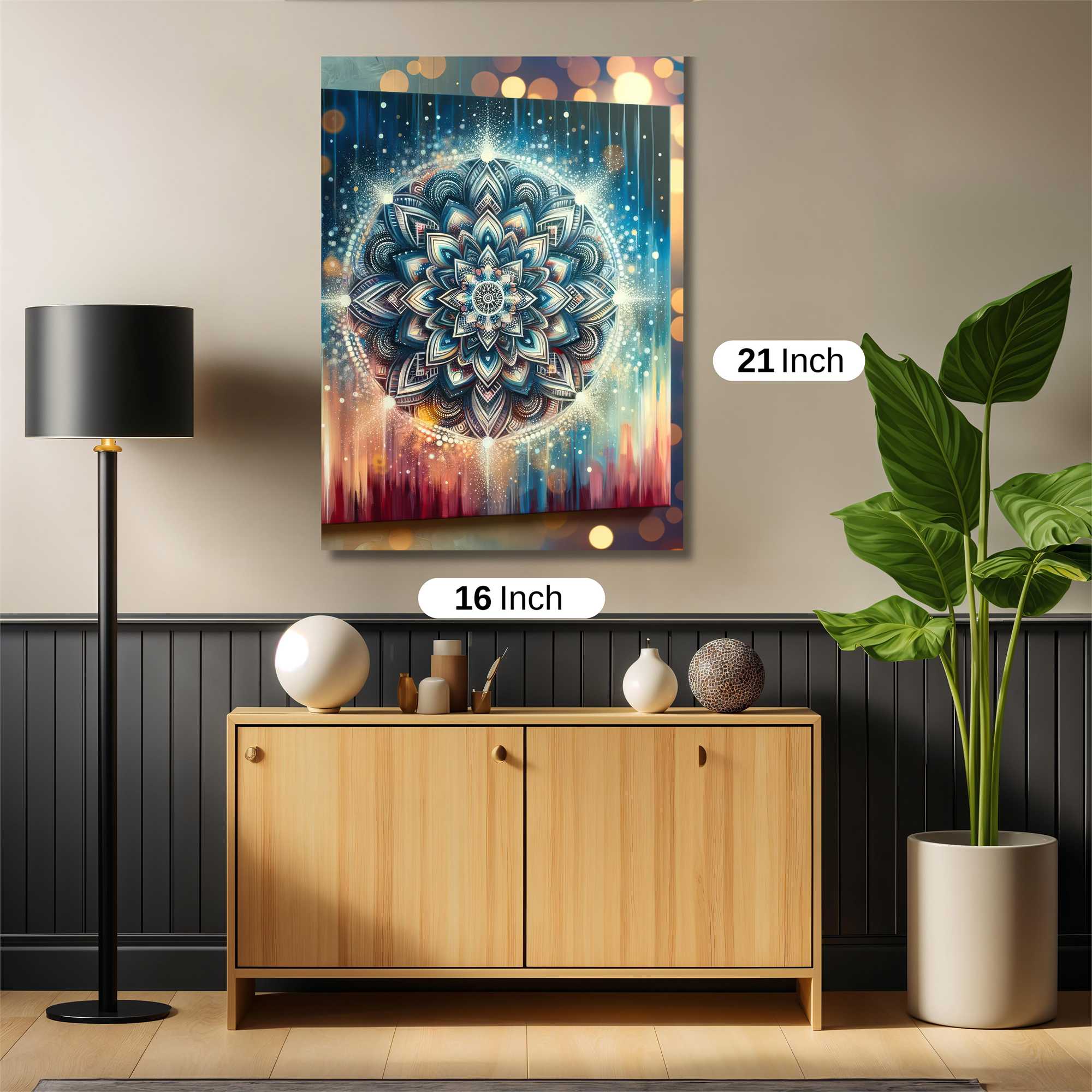 Mandala Radiance Safe Wall Magnetic / M