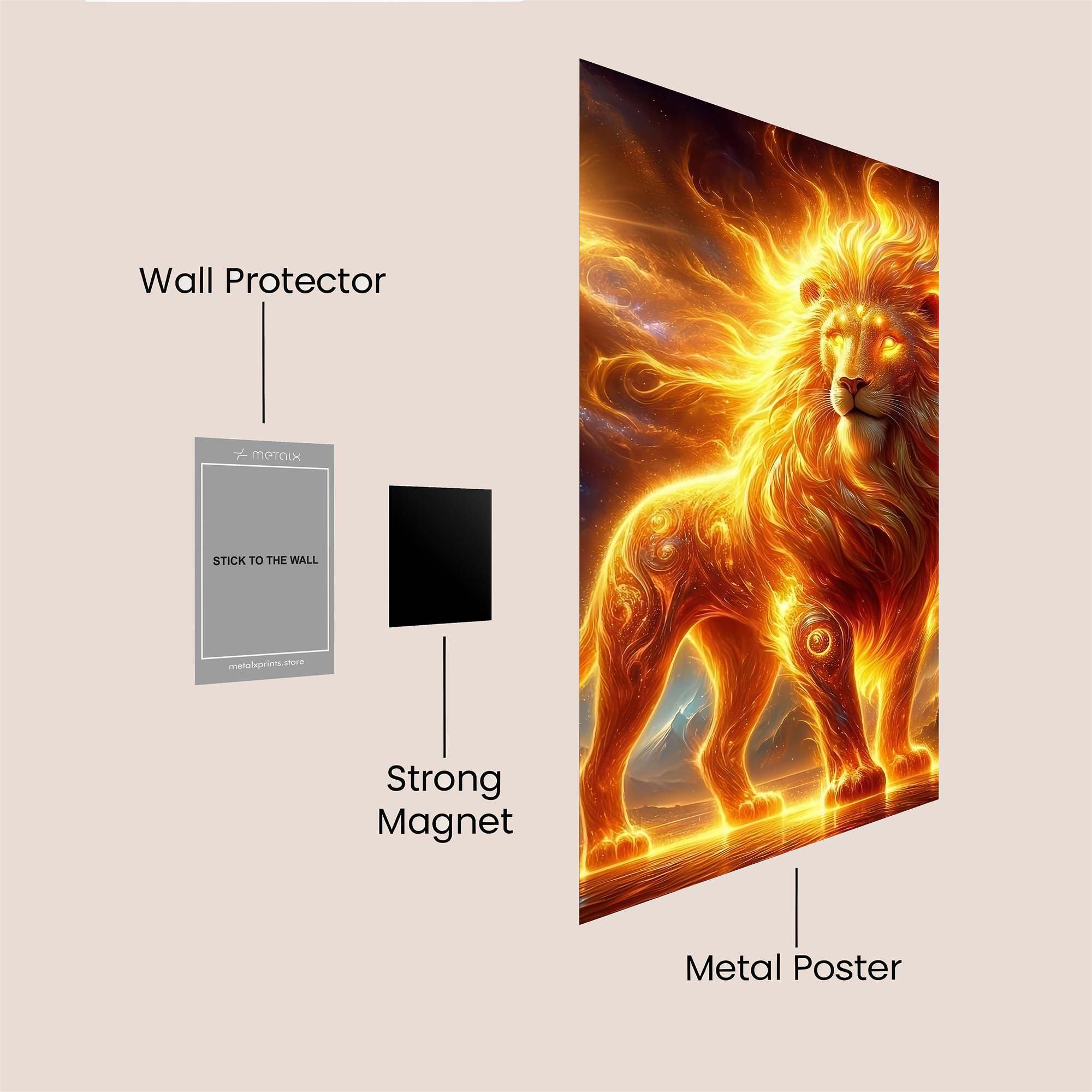 Solar Majesty Safe Wall Magnetic / M