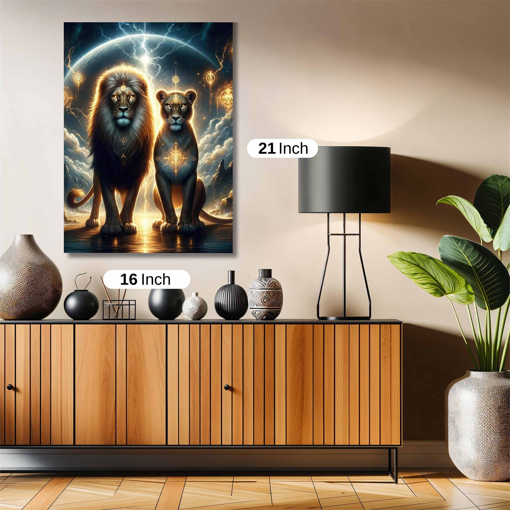 Lions Celestial Safe Wall Magnetic / M