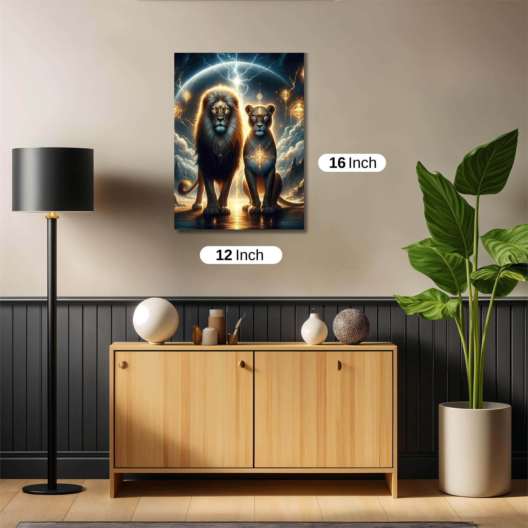 Lions Celestial Safe Wall Magnetic / M