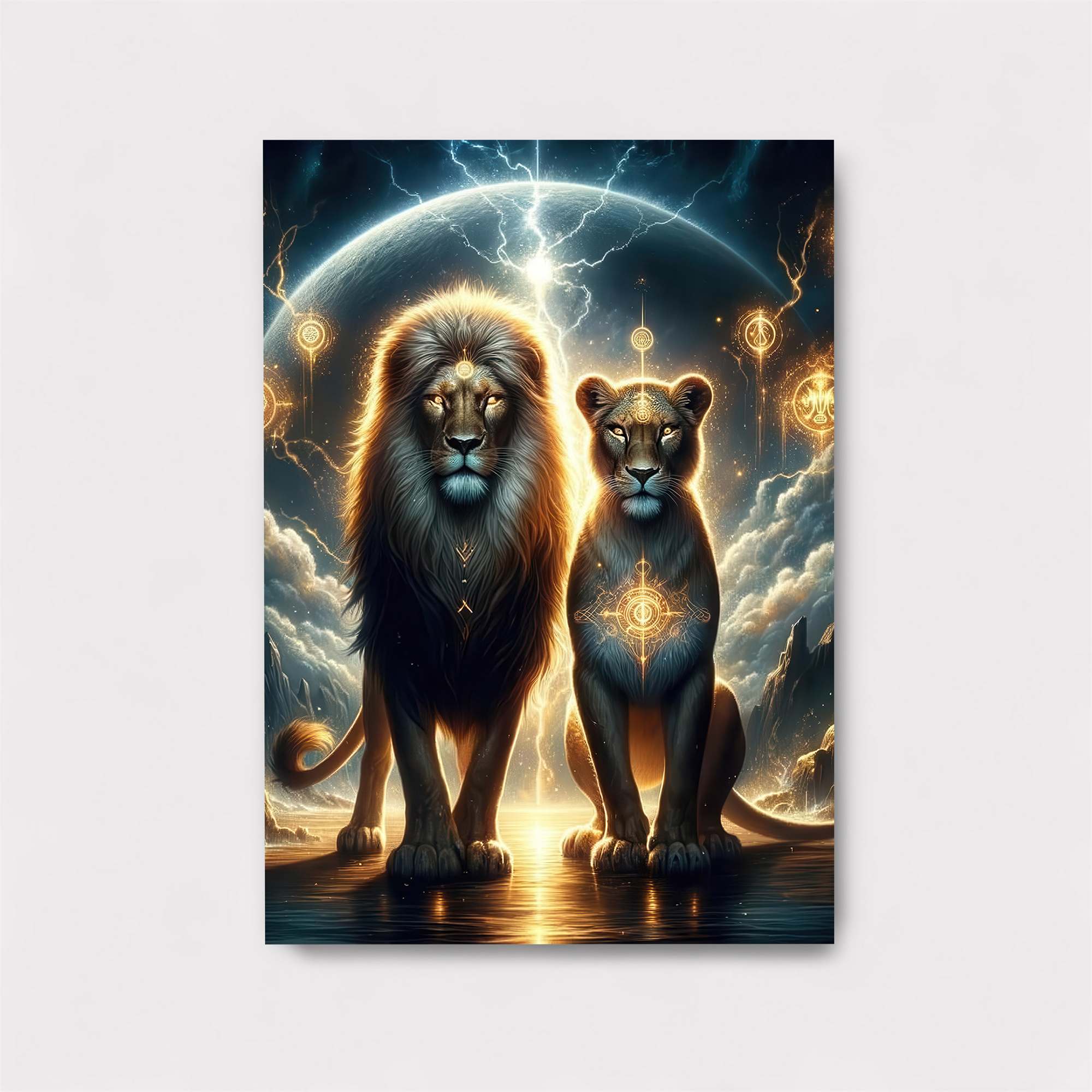 Lions Celestial Safe Wall Magnetic / M