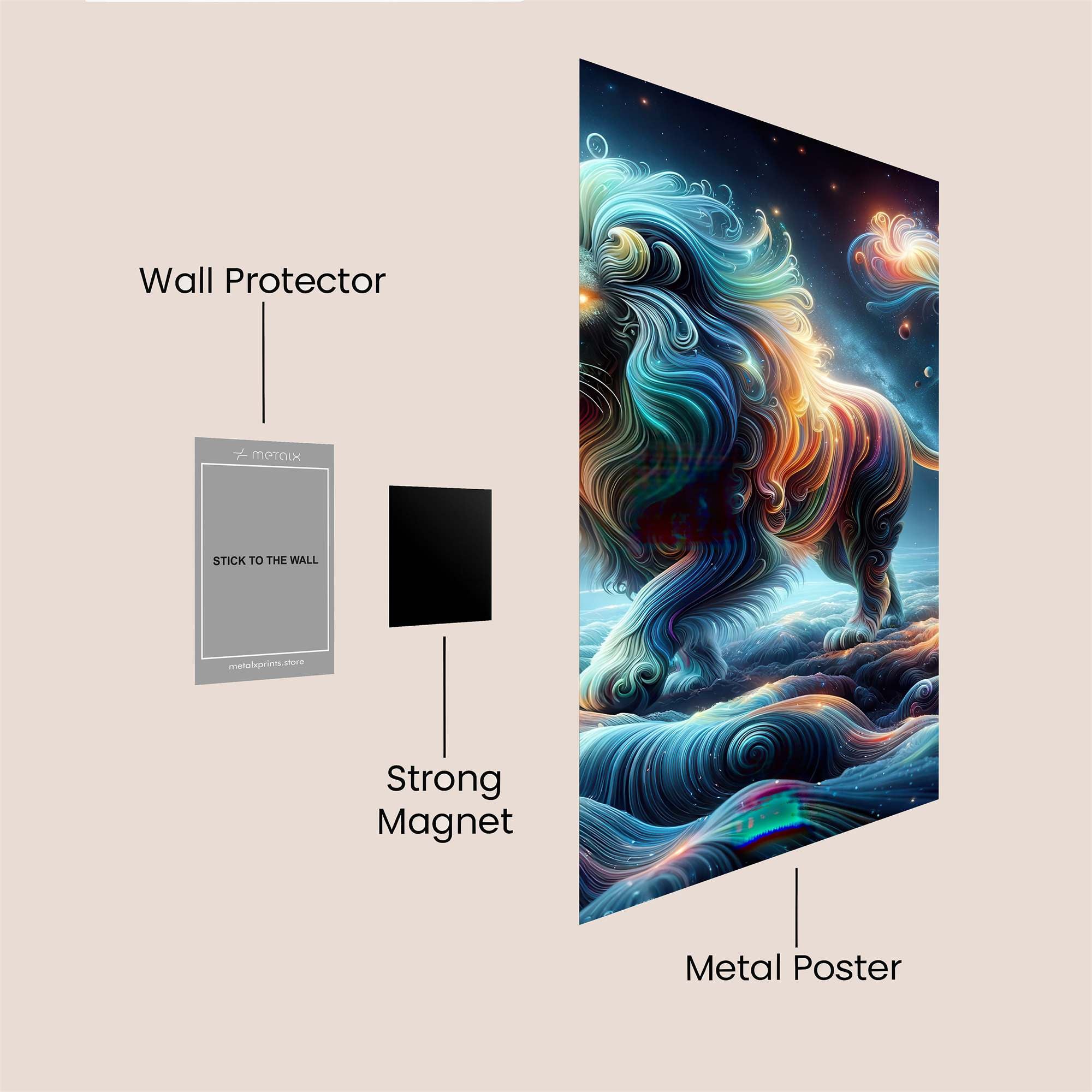 Cosmic Majesty Safe Wall Magnetic / M