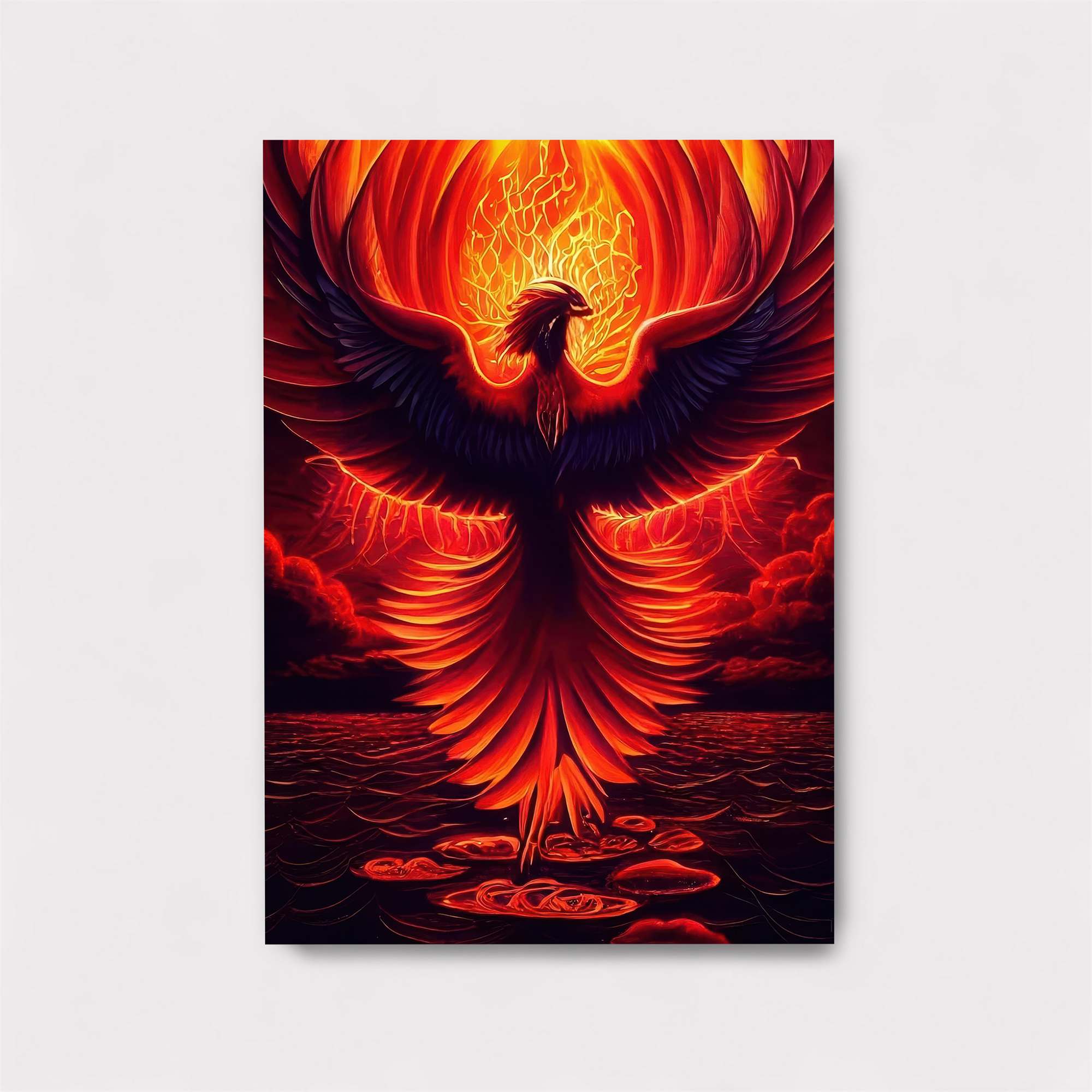 Phoenix Rebirth Safe Wall Magnetic / M