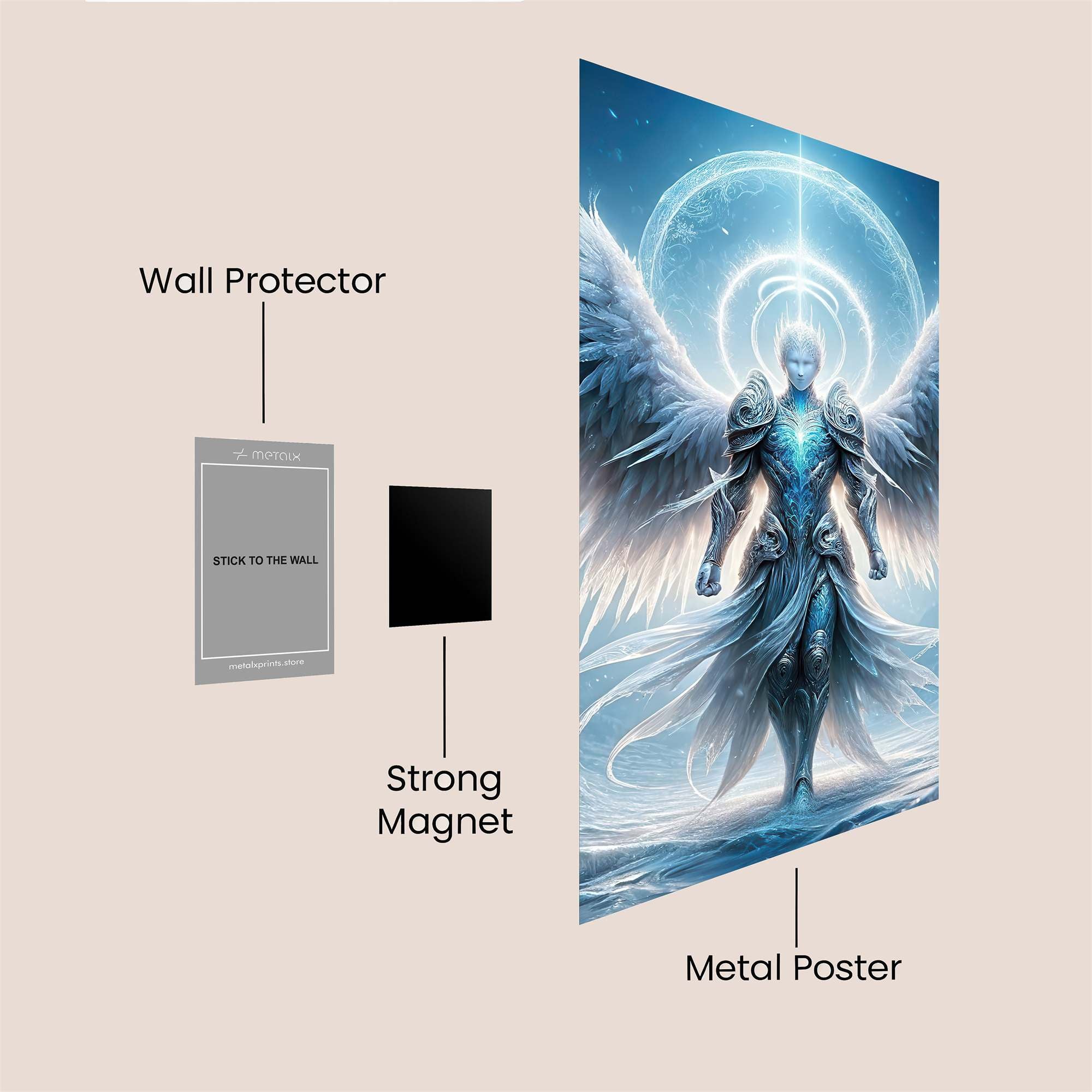 Celestial Radiance Safe Wall Magnetic / M
