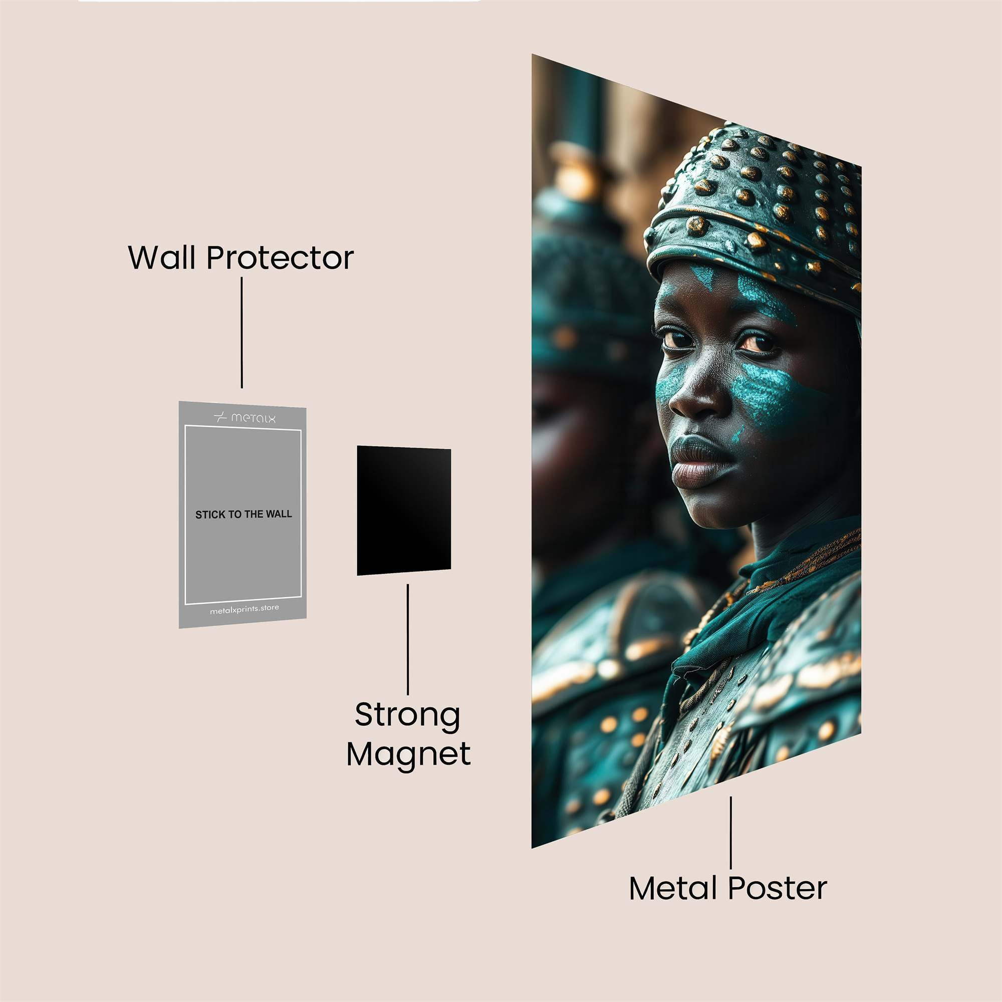 Warrior Serenity Safe Wall Magnetic / M