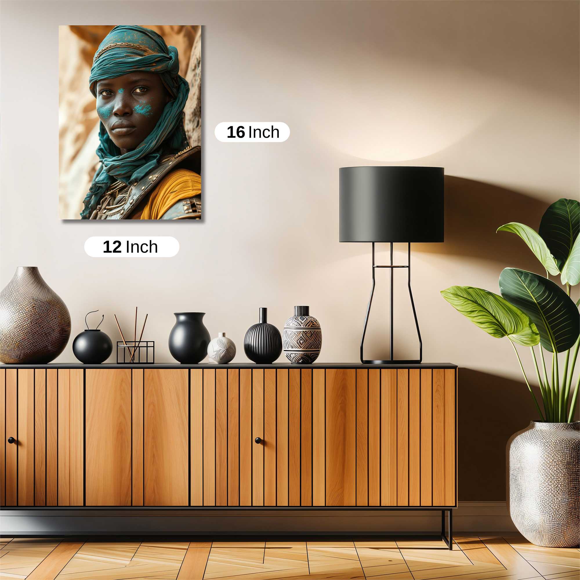 Desert Warrior Safe Wall Magnetic / M