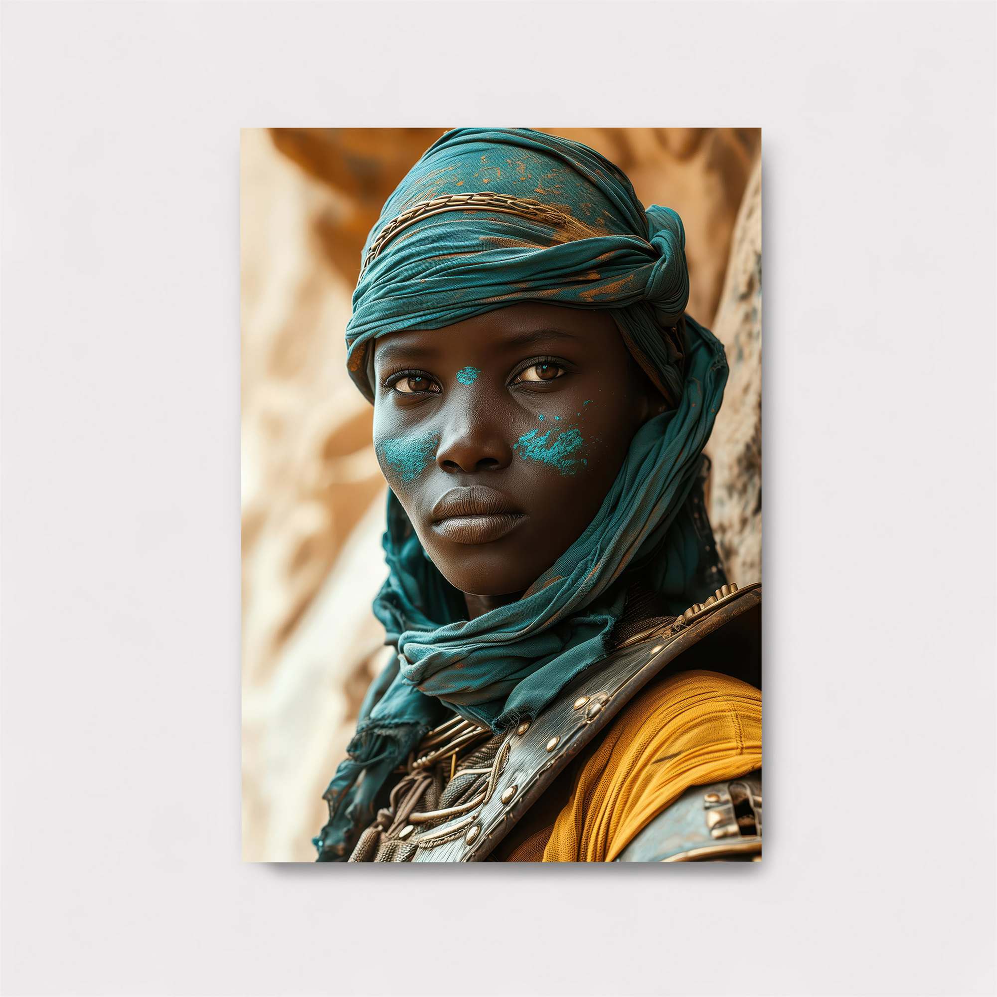 Desert Warrior Safe Wall Magnetic / M