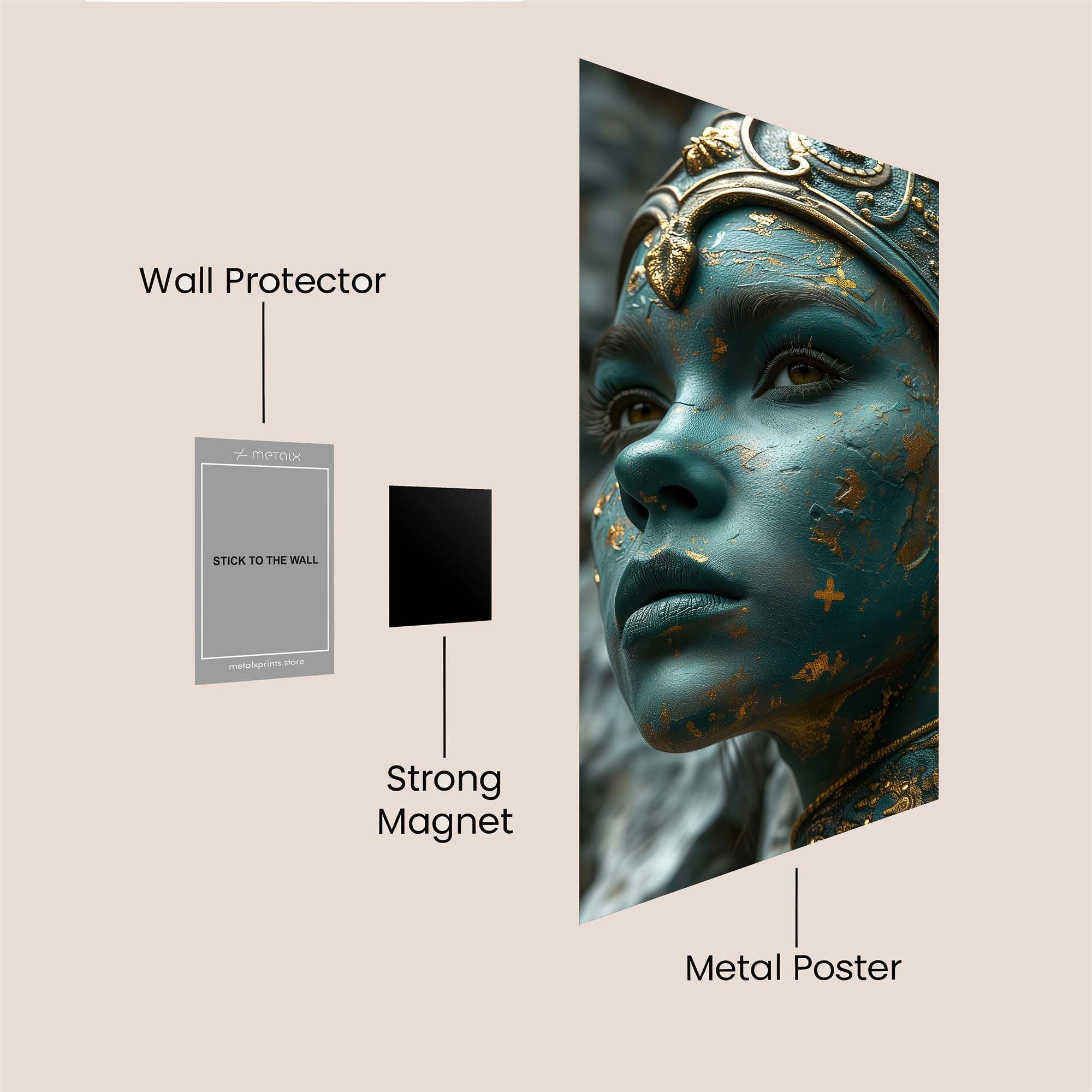 Aqua Majesty Safe Wall Magnetic / M