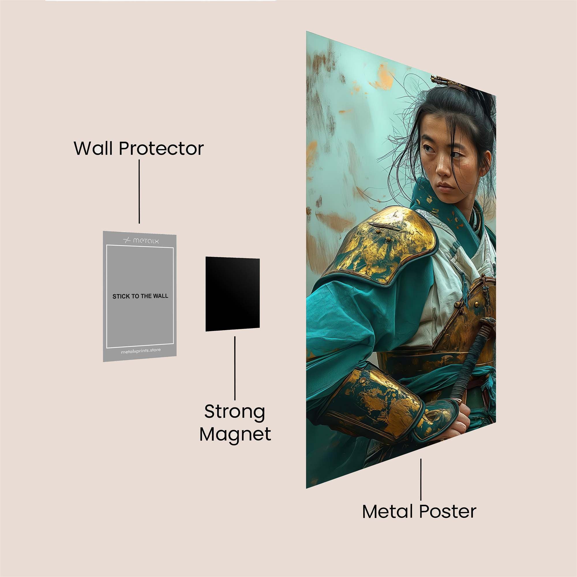 Mulan Majestic Safe Wall Magnetic / M