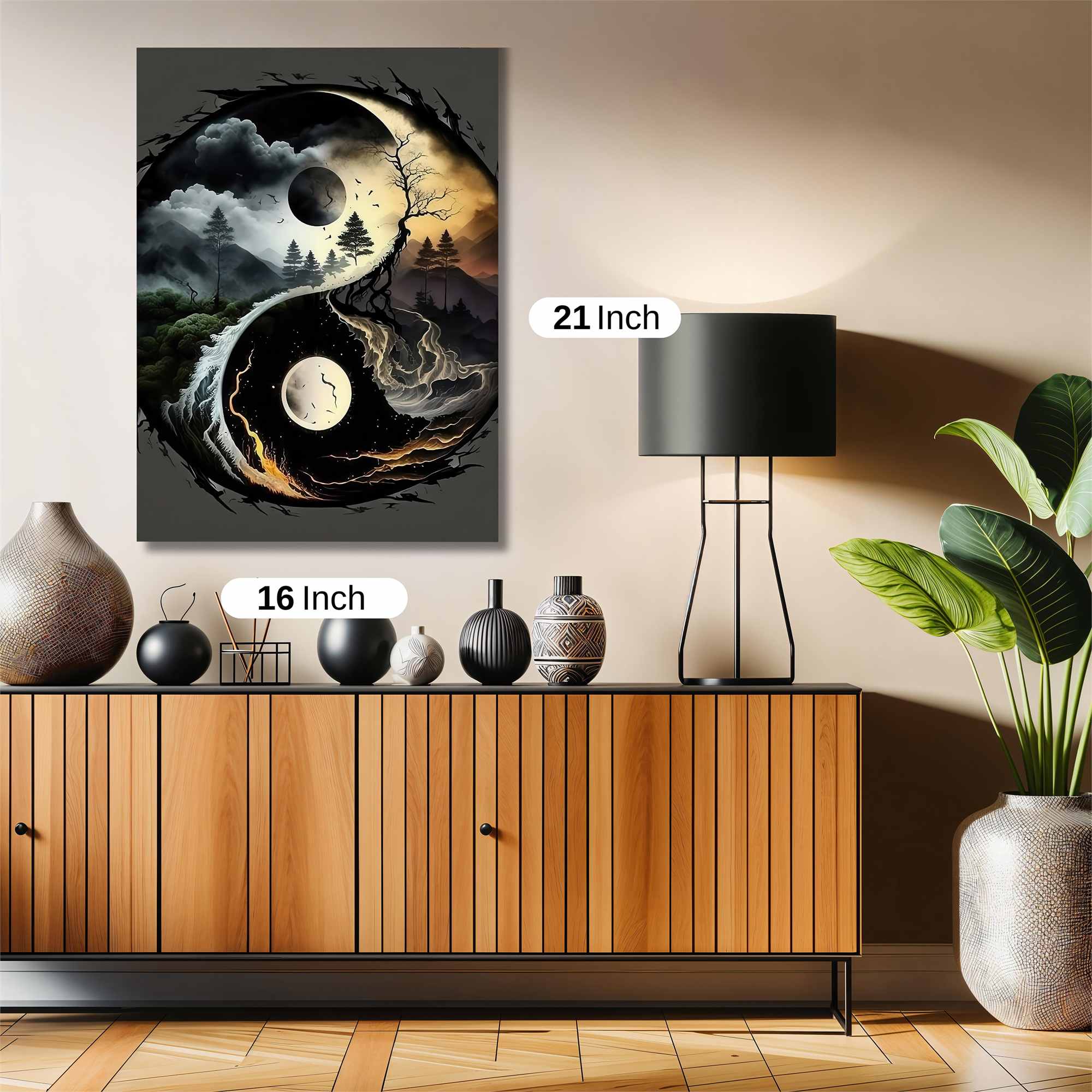 YinYangWhimsy Safe Wall Magnetic / M