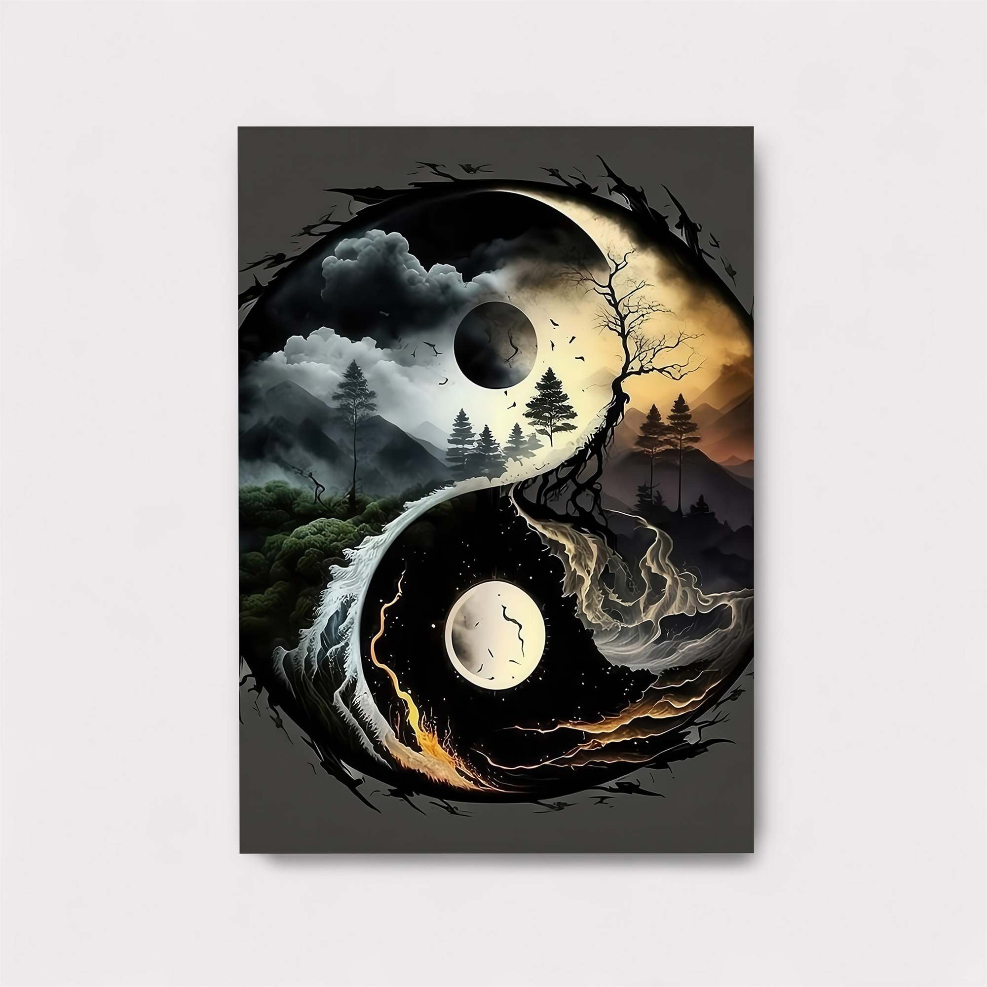 YinYangWhimsy Safe Wall Magnetic / M