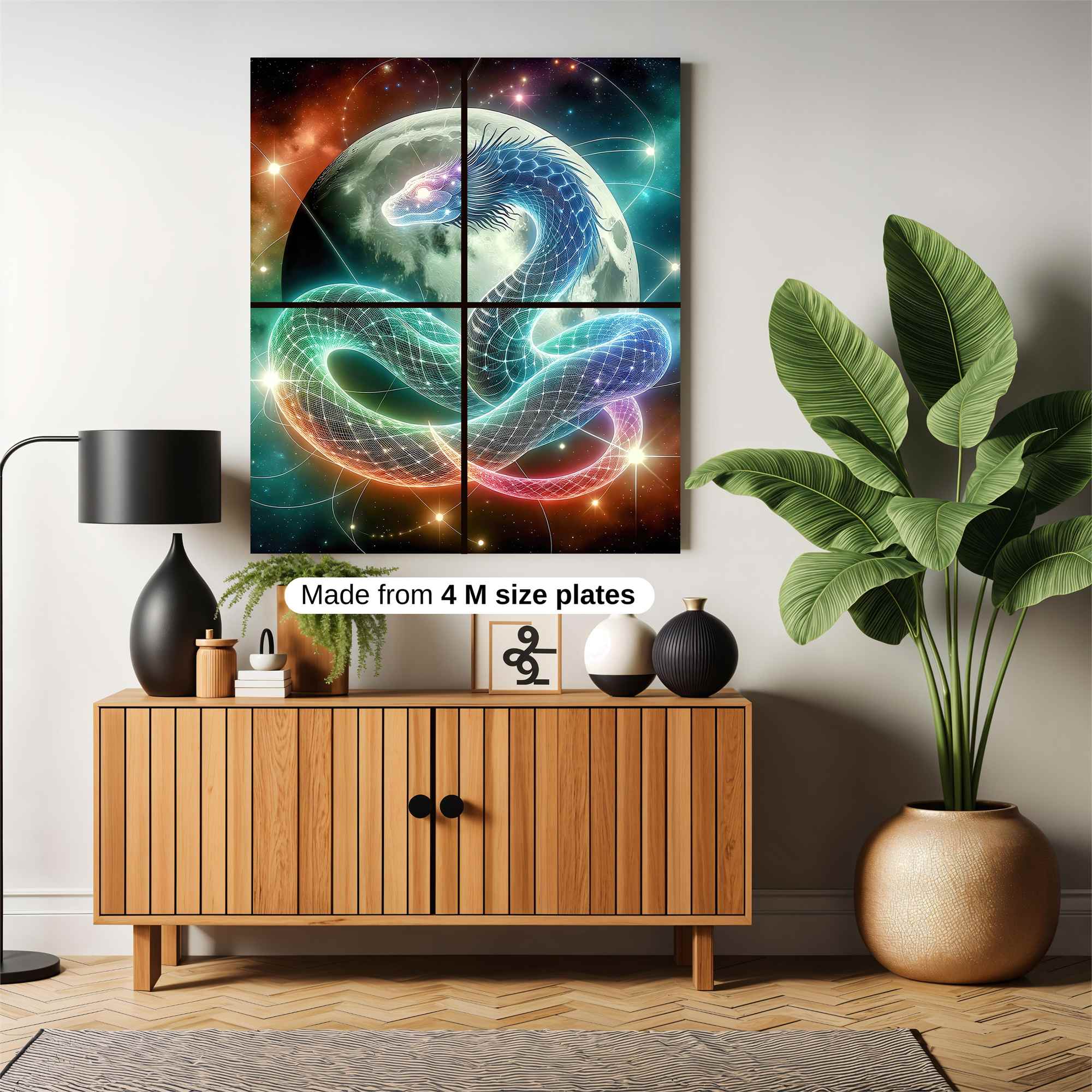 Cosmic Serpent Safe Wall Magnetic / M