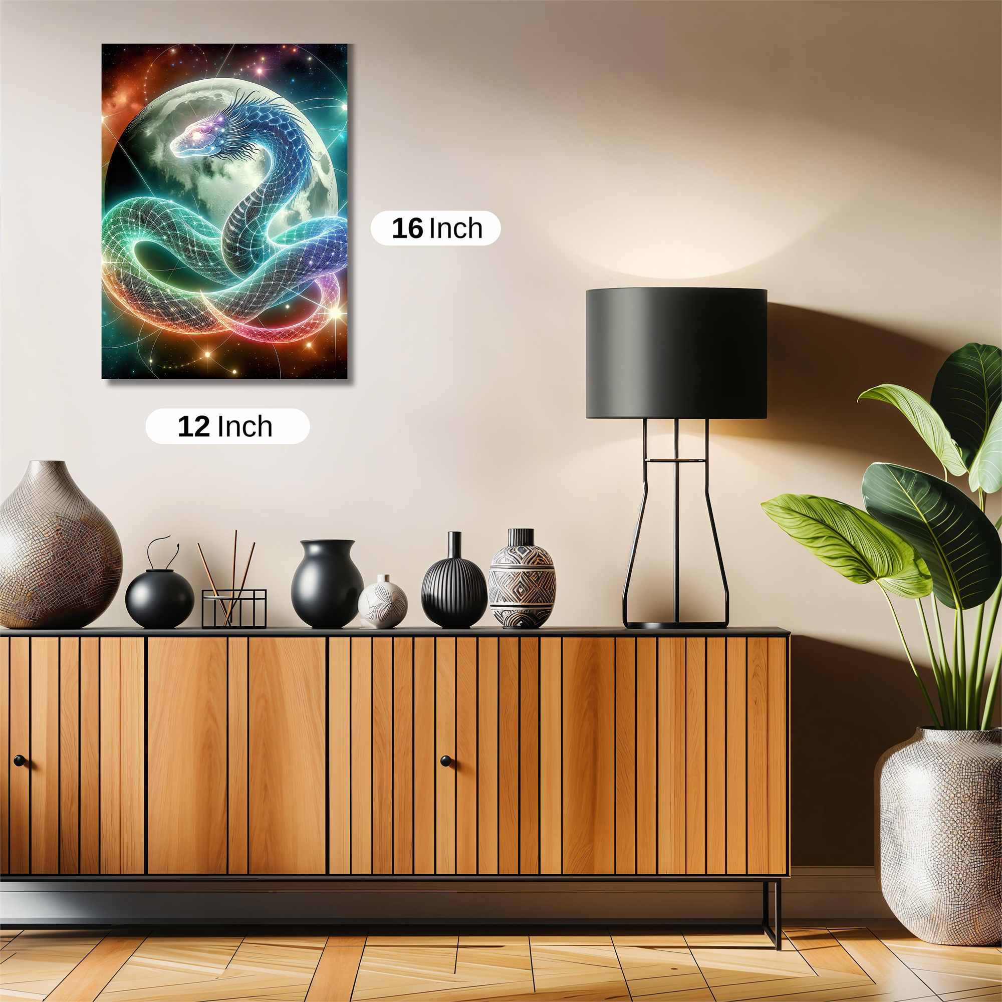 Cosmic Serpent Safe Wall Magnetic / M