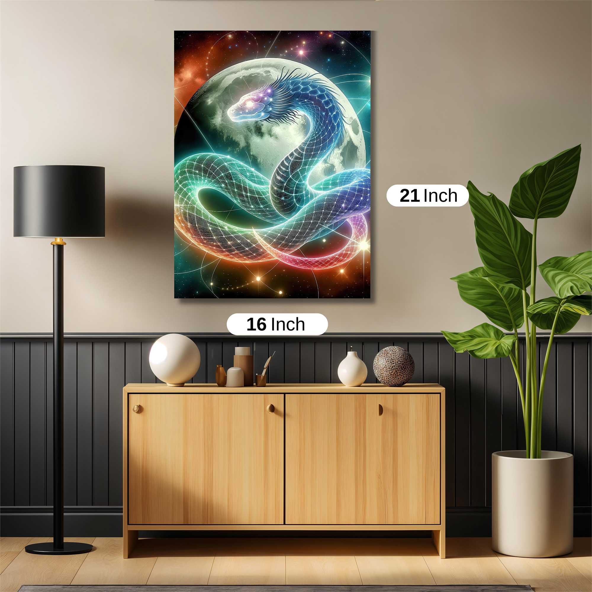 Cosmic Serpent Safe Wall Magnetic / M