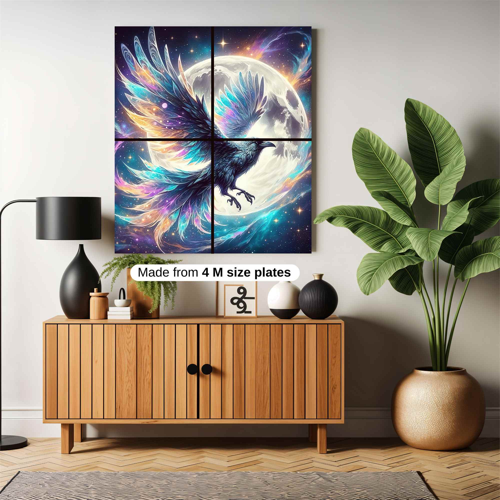 Raven Radiance Safe Wall Magnetic / M