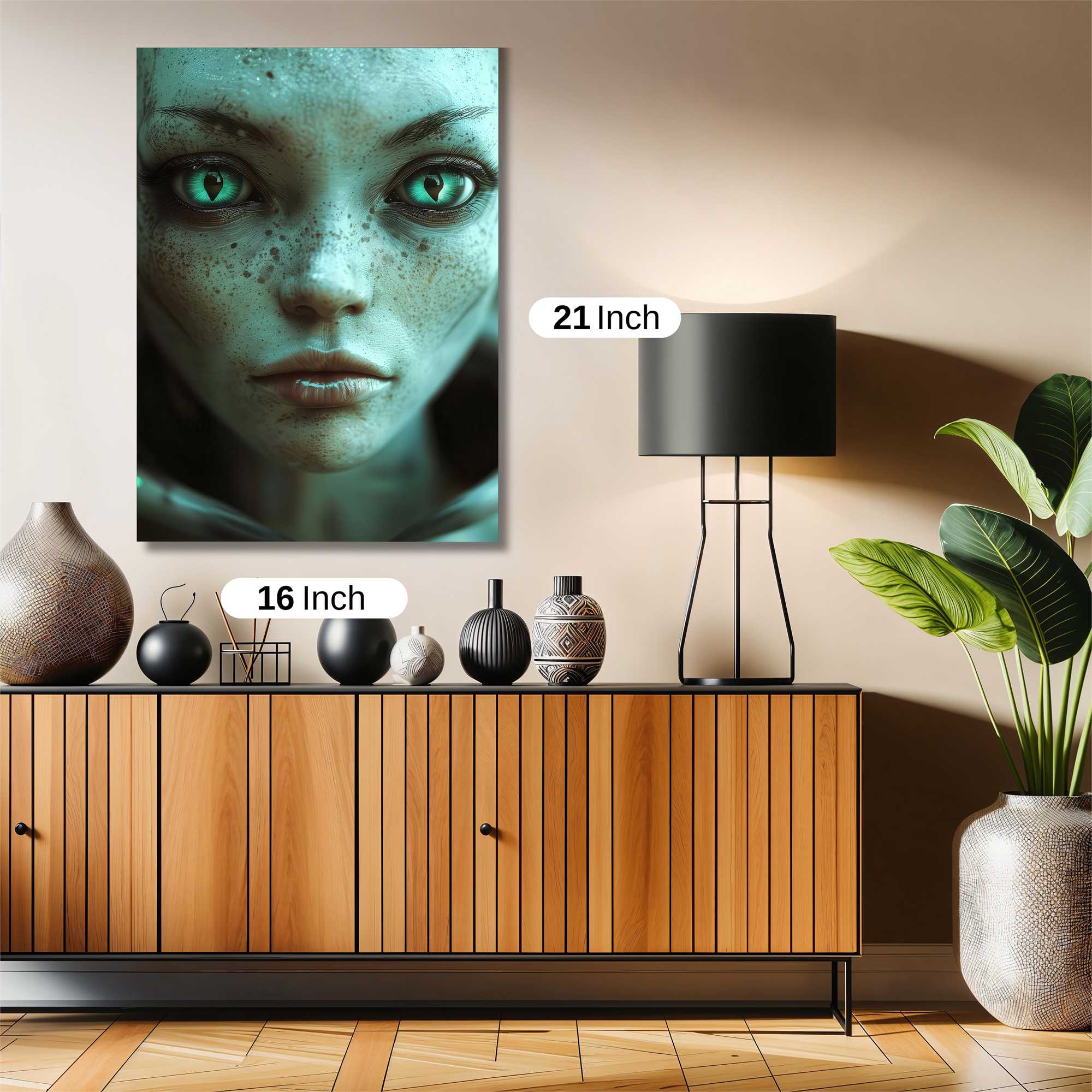 Alien Enigma Safe Wall Magnetic / M