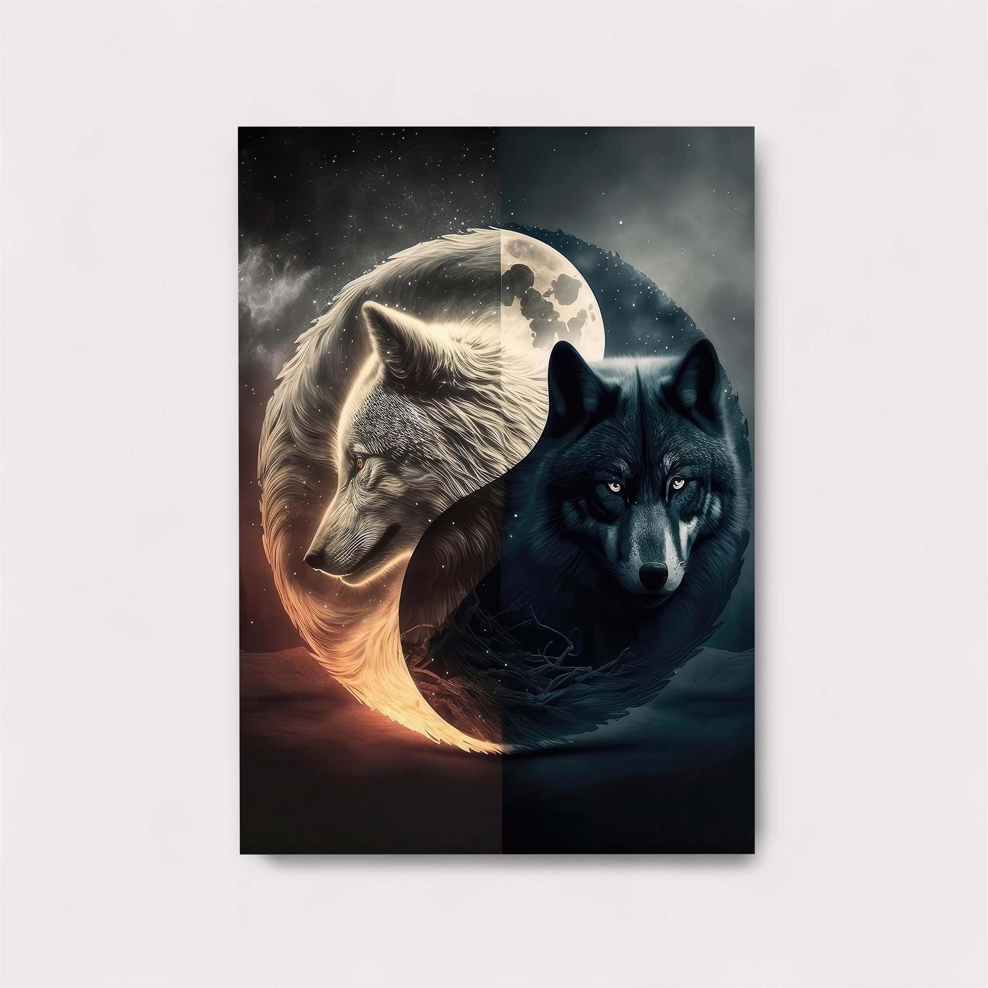 Wolves Duality Safe Wall Magnetic / M