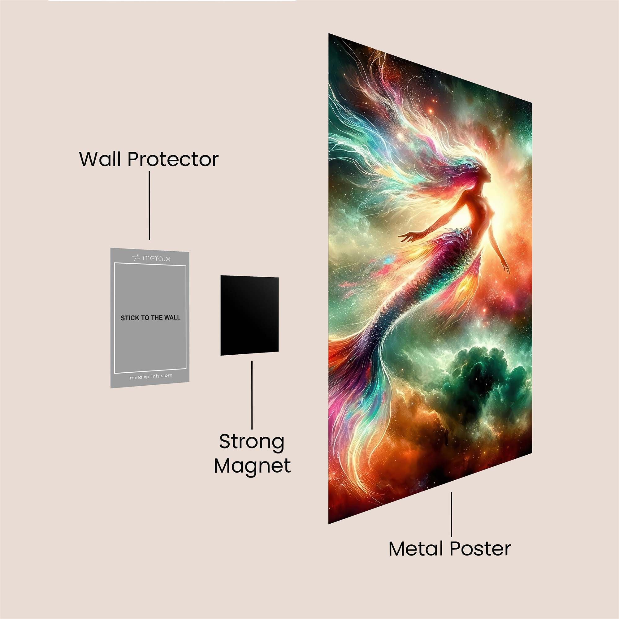 Cosmic Radiance Safe Wall Magnetic / M