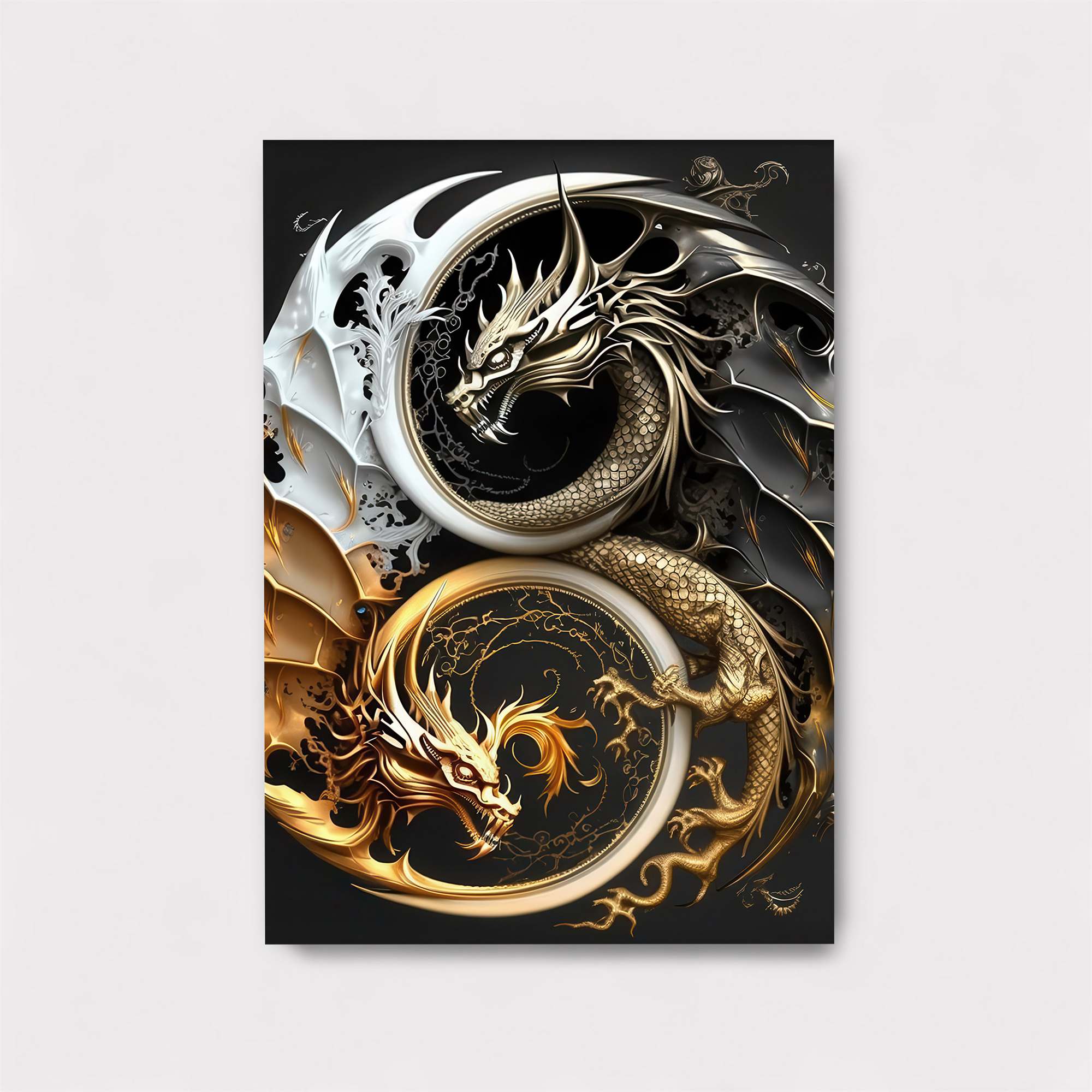Dragons' Duality Safe Wall Magnetic / M