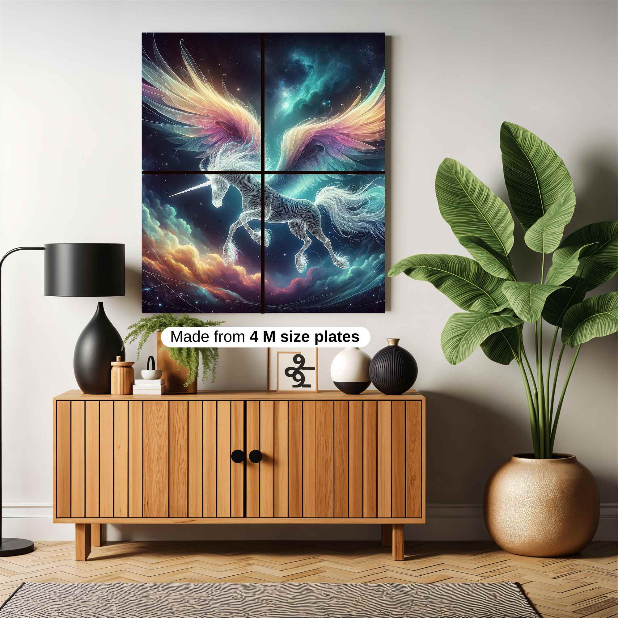 Unicorn Dreamscape Safe Wall Magnetic / M