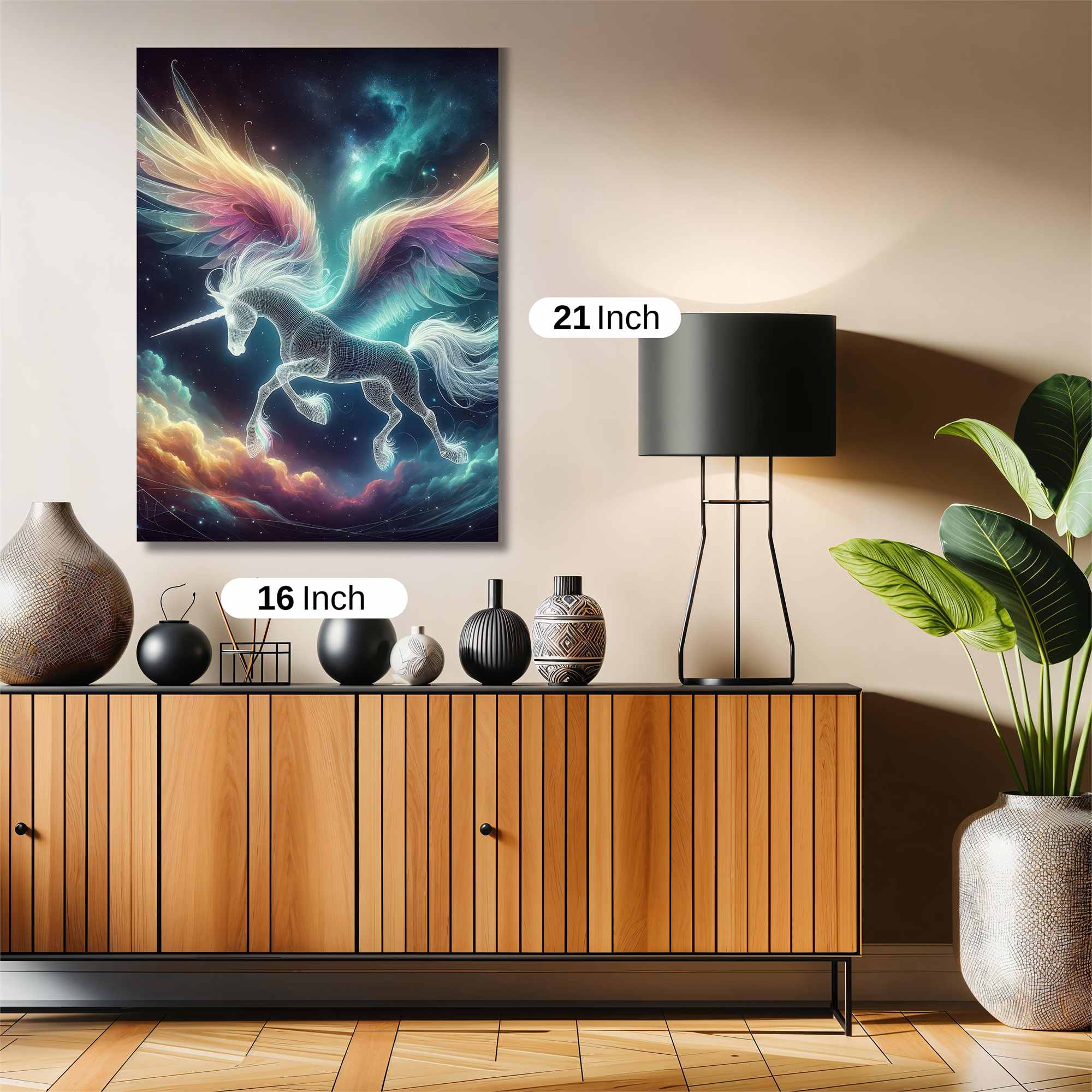 Unicorn Dreamscape Safe Wall Magnetic / M