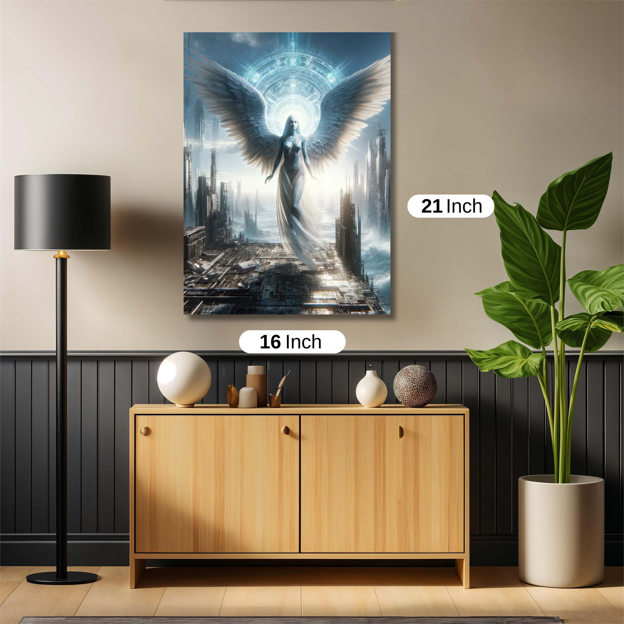 Seraphic Dawn Safe Wall Magnetic / M