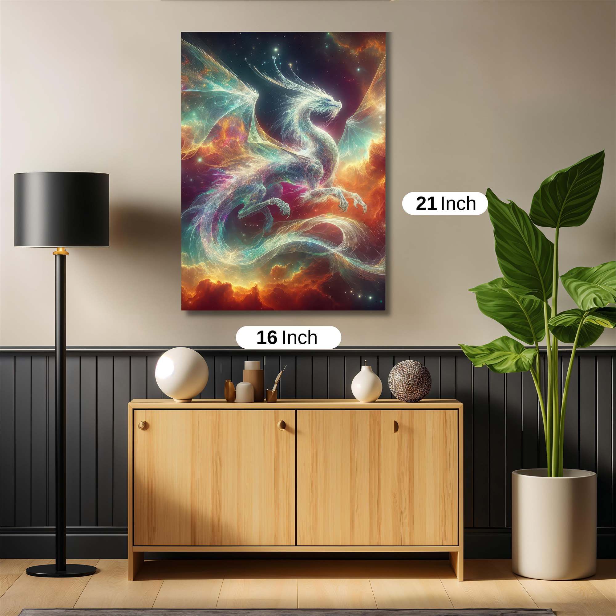 Nebula Dragon Safe Wall Magnetic / M