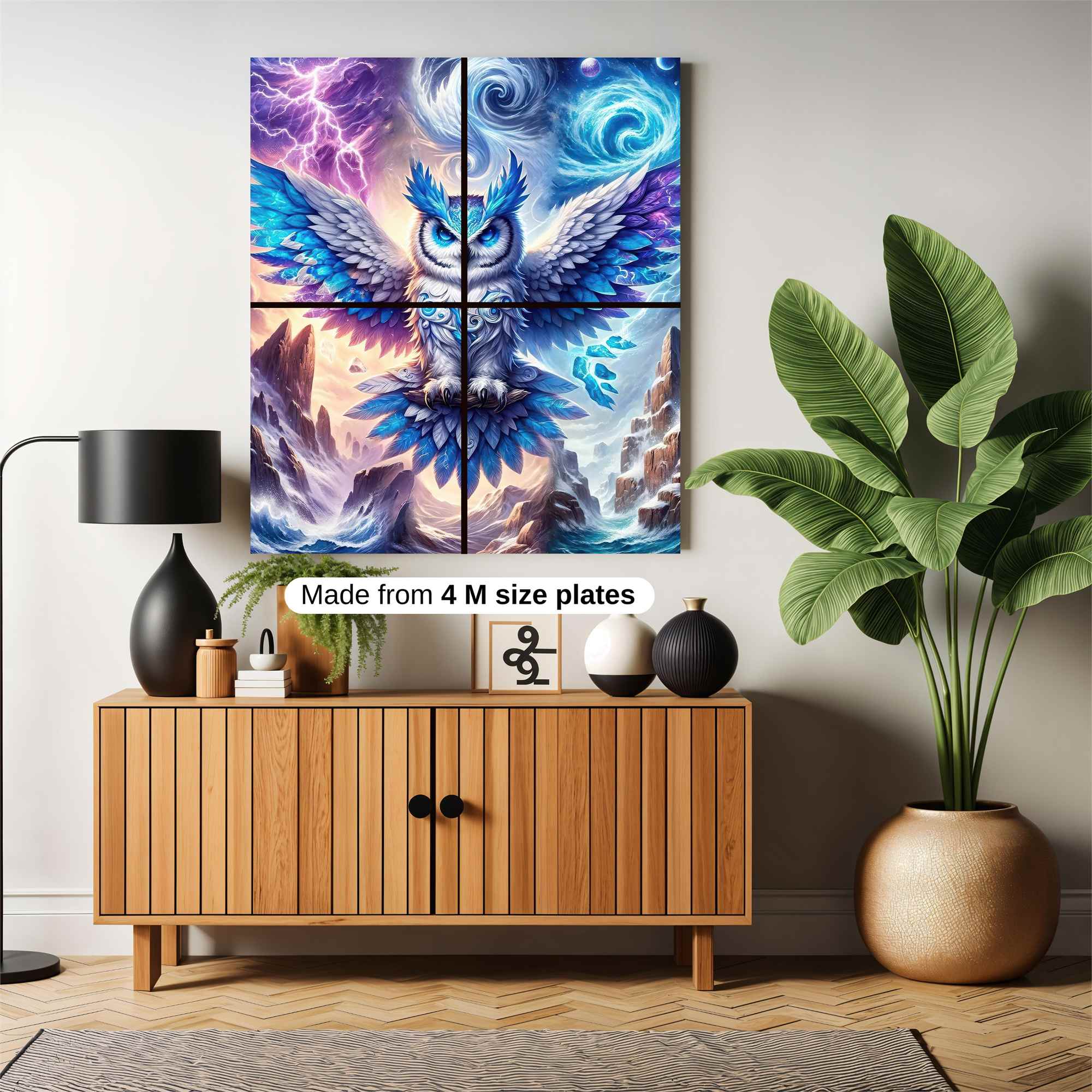 Owl Majesty Safe Wall Magnetic / M