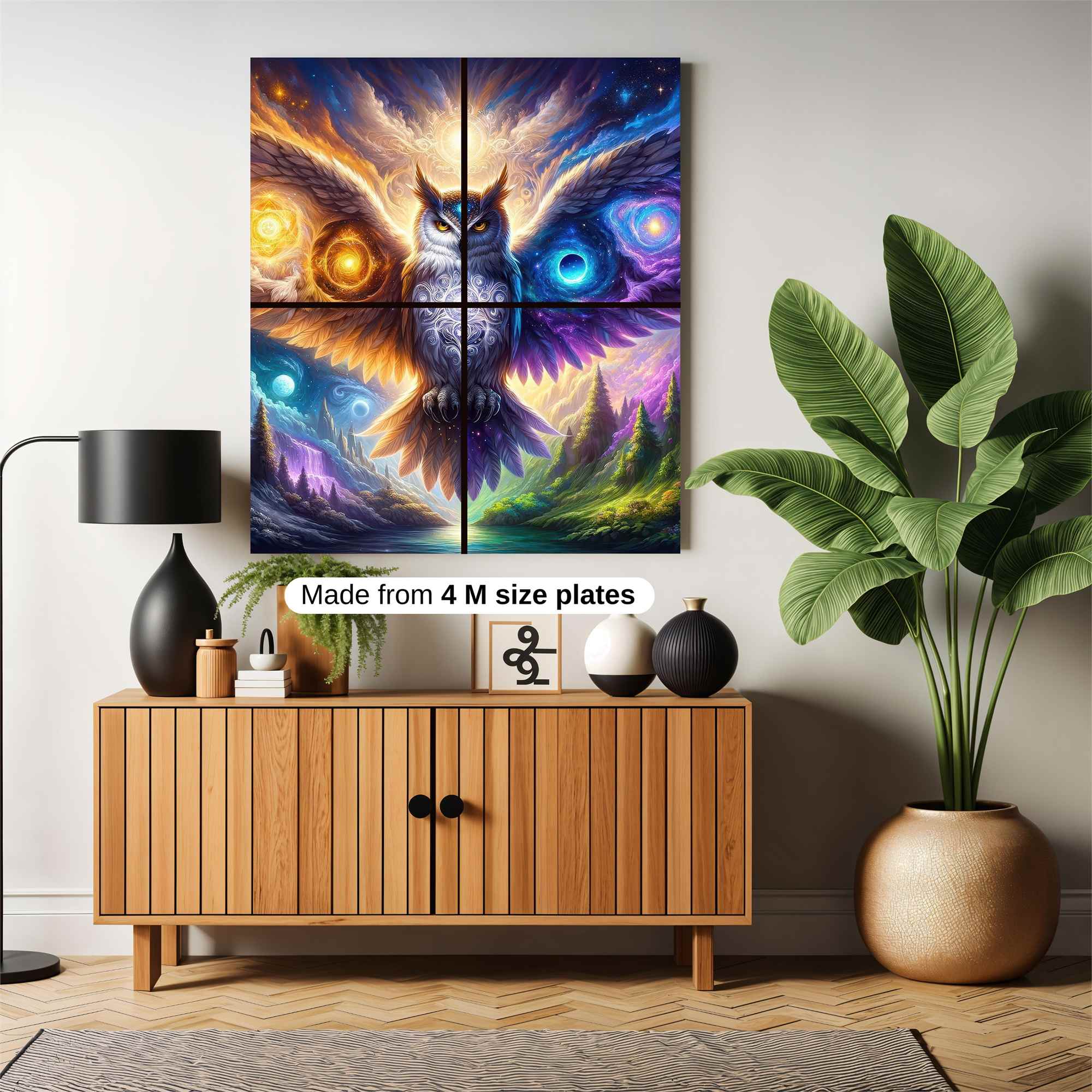 Cosmic Owl Safe Wall Magnetic / M