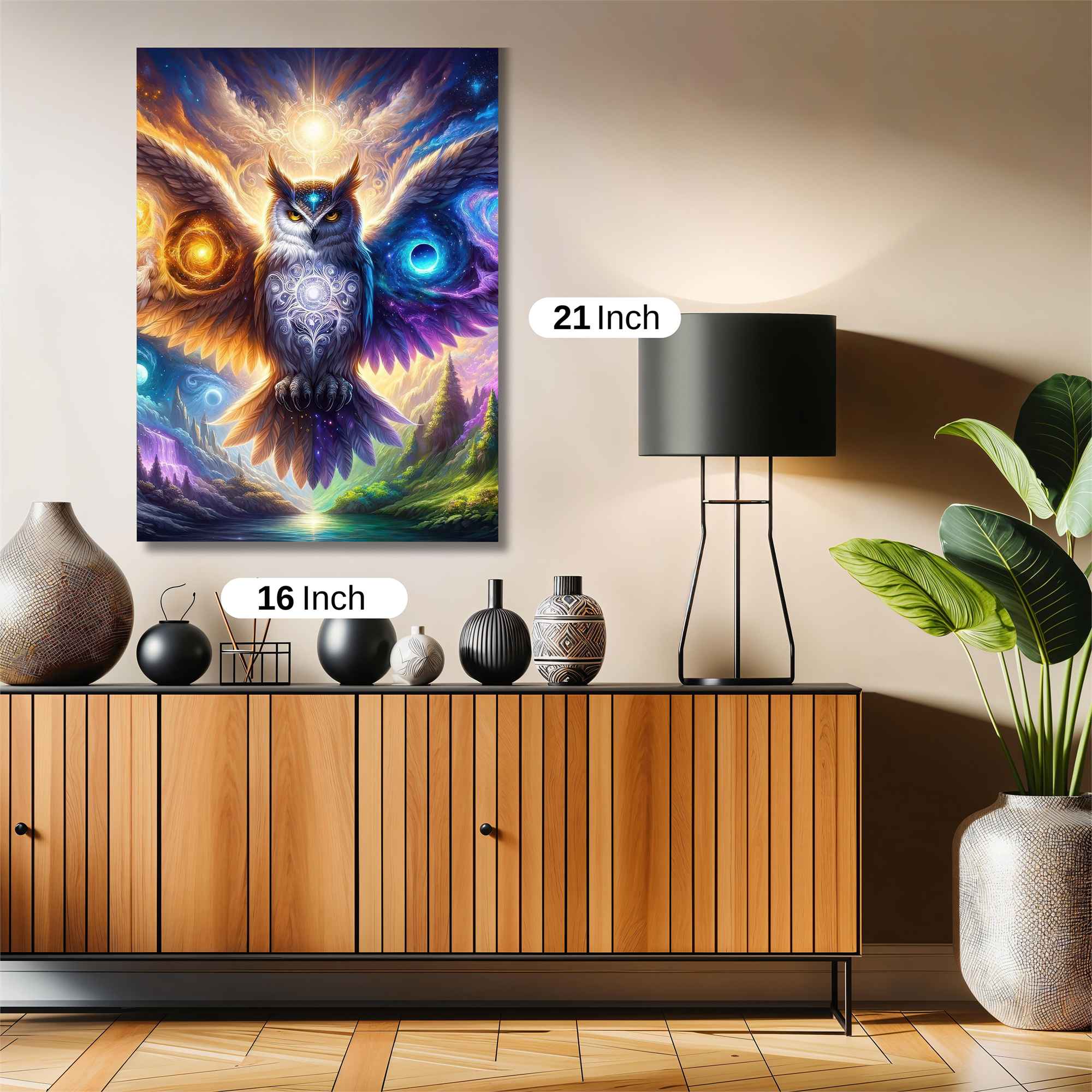 Cosmic Owl Safe Wall Magnetic / M